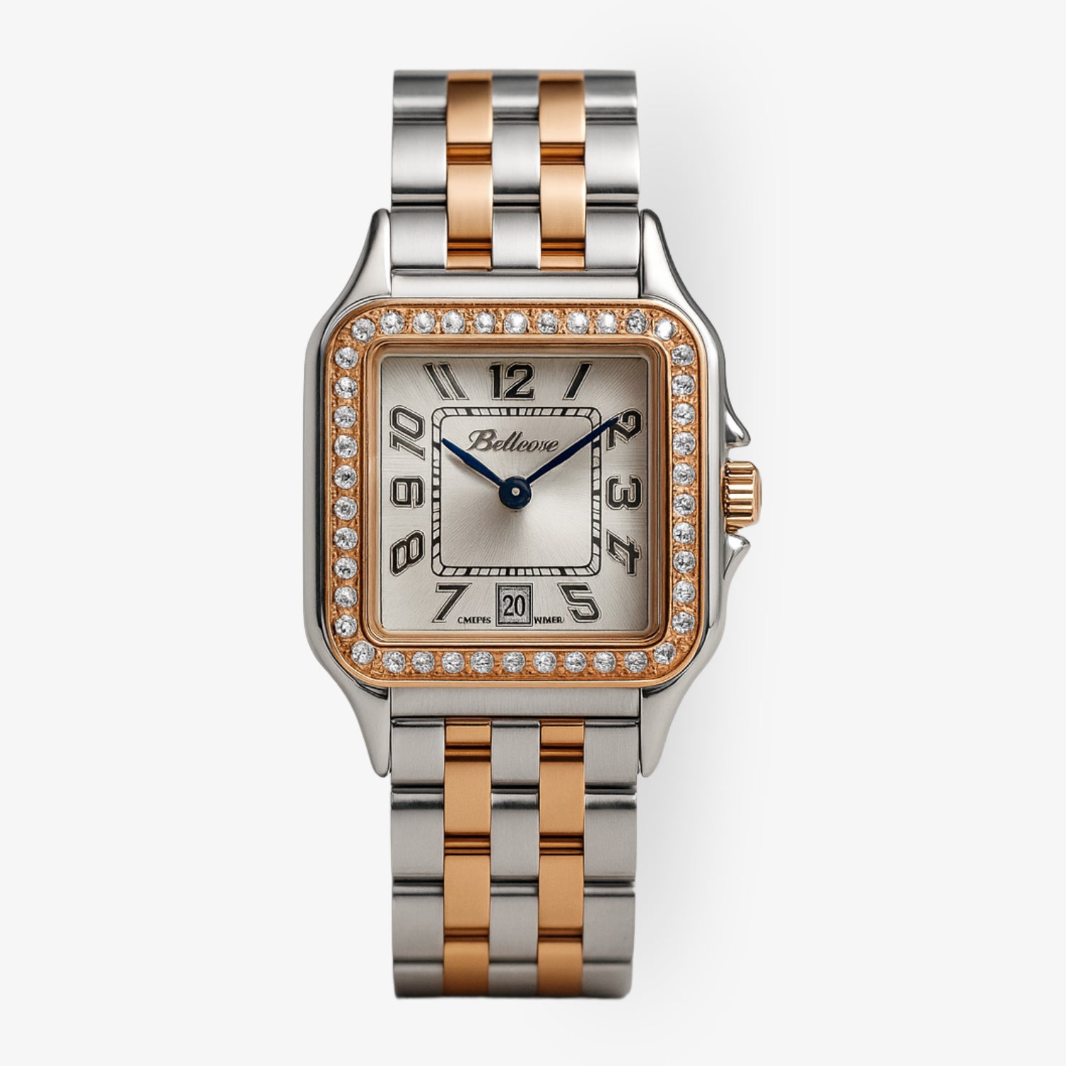 F.402 – Montre femme de fabrication suisse avec garniture en cristal