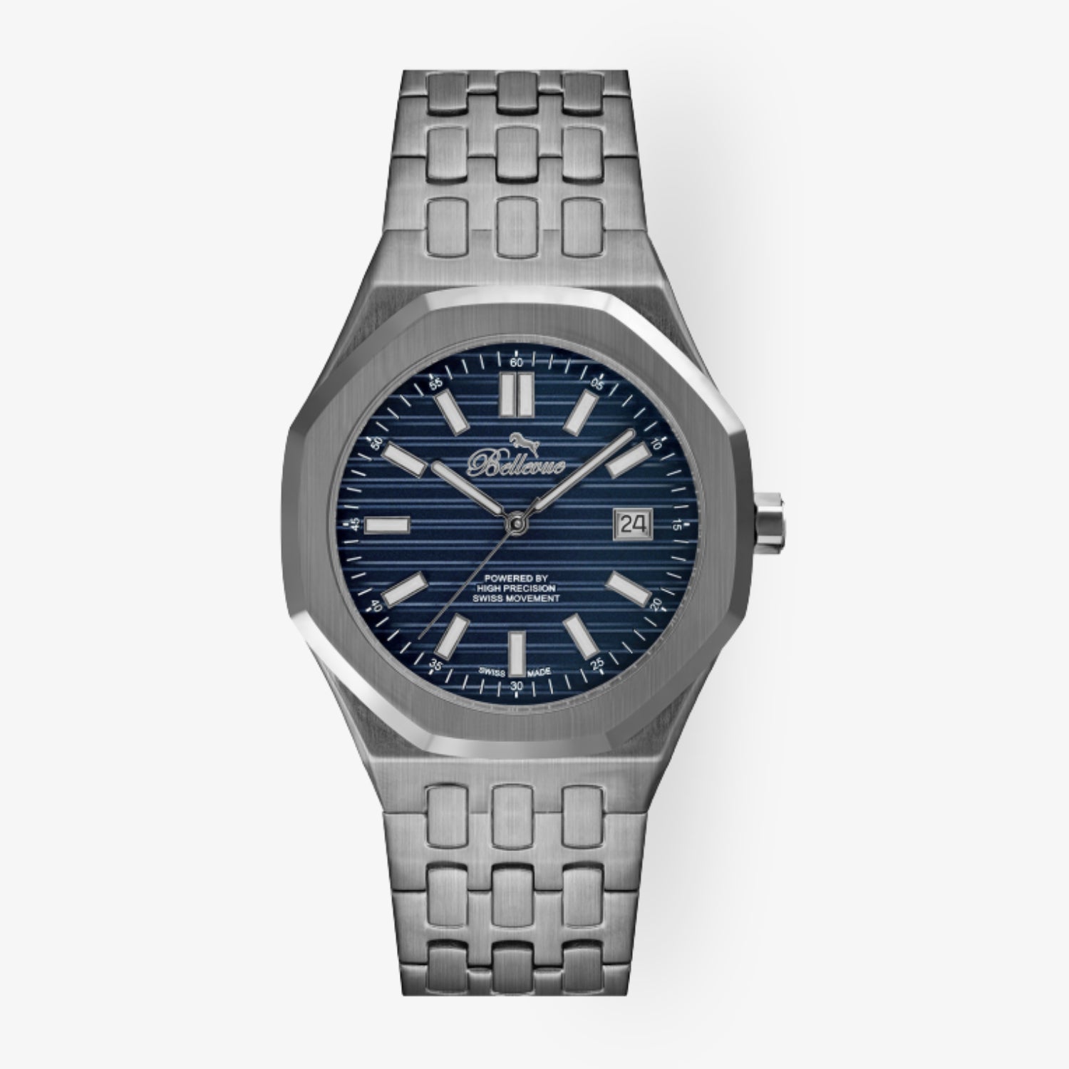F.424 – montre élégante et classique avec une lunette octogonale saisissante