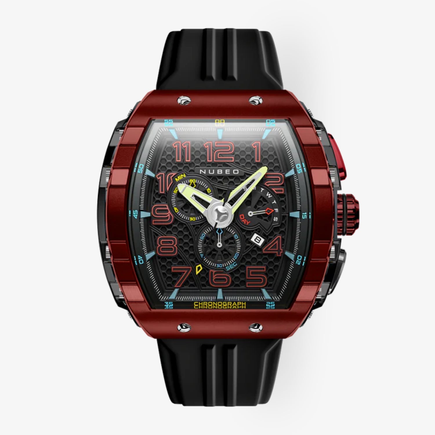 MAGELLAN RETROGRADE Chronograph – CRIMSON RED – NB-6088-03