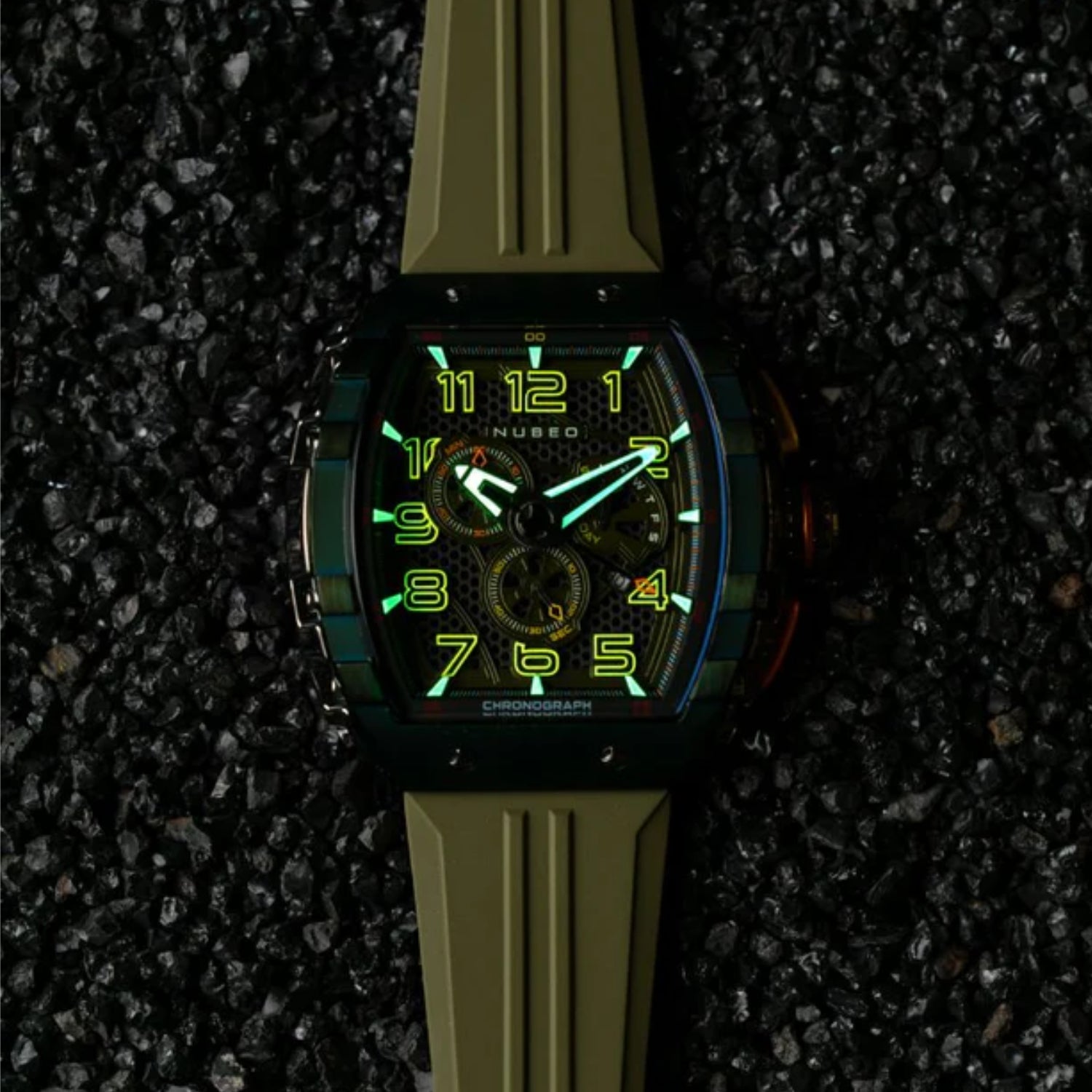 MAGELLAN RETROGRADE Chronograph – OBLIVION GREEN – NB-6088-05