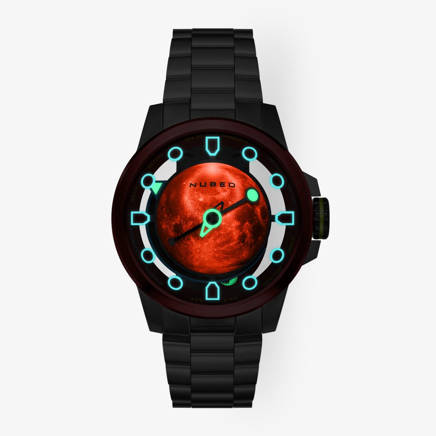 TRANQUILITY Automatic – GIBBOUS RED – NB-6091-44