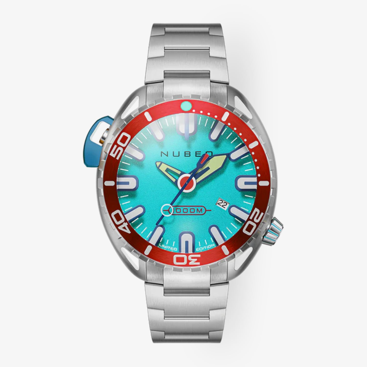 ALUMINAUT  Automatic – NEON BLUE – NB-6115-44