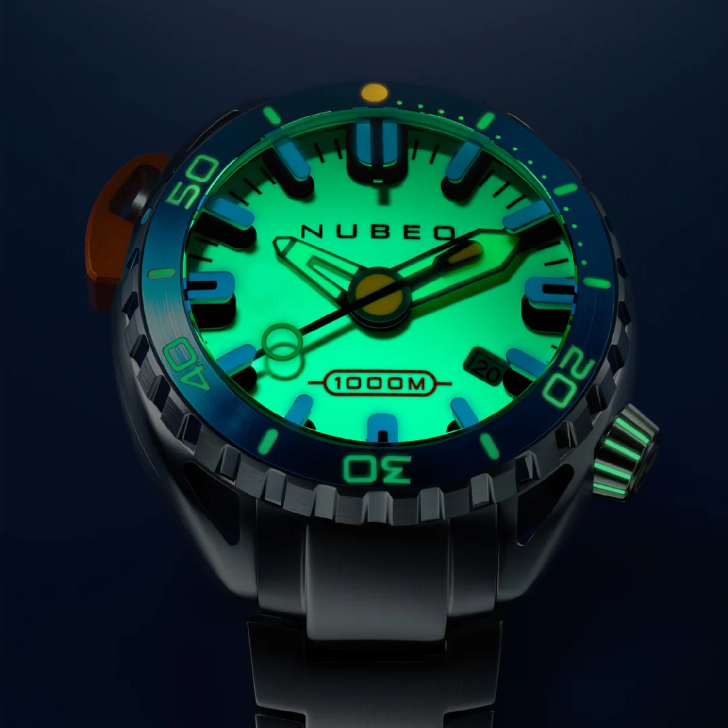 ALUMINAUT Automatic – LUME GREEN – NB-6115-55