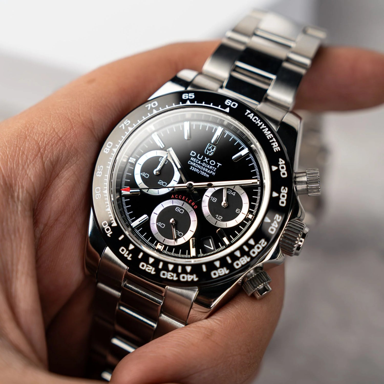 ACCELERO CHRONOGRAPH – Pitch Black – DX-2065-22