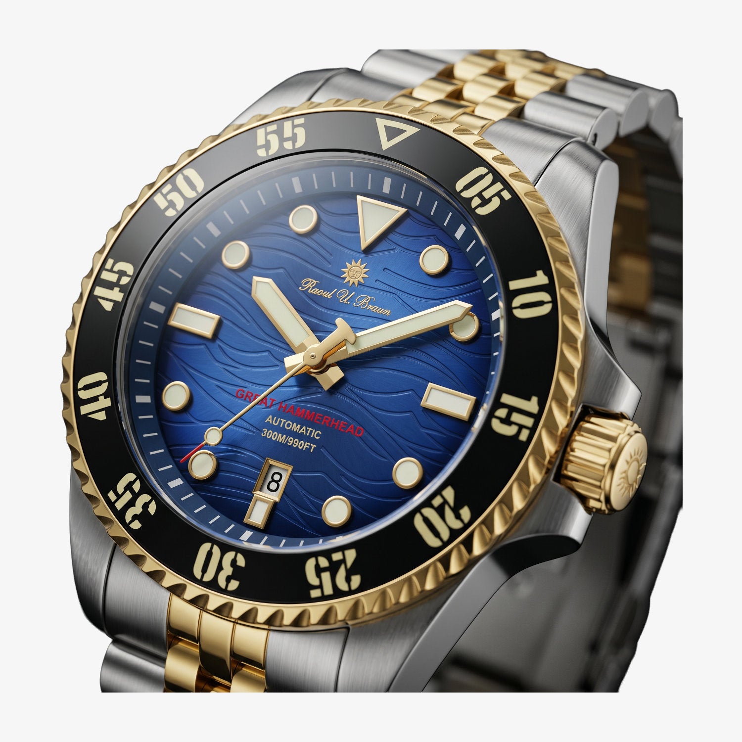 Automatikuhr RUB05-0537HH-SG-bl «Hammerhead»