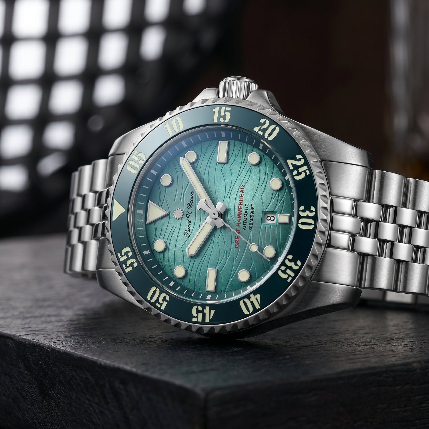 Automatikuhr RUB05-0537HH-SS-ebl «Hammerhead»