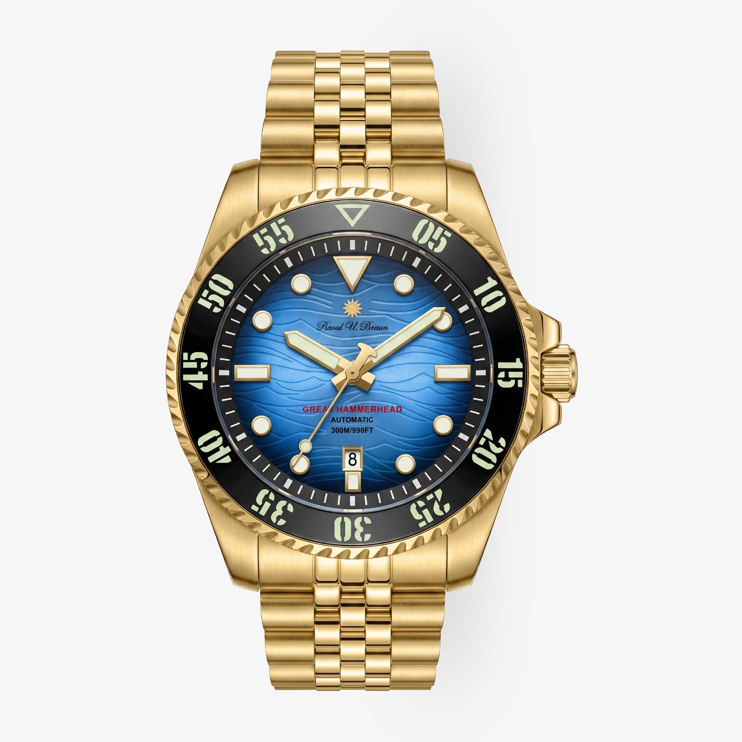 Automatikuhr RUB05-0537HH-GG-bl «Hammerhead»