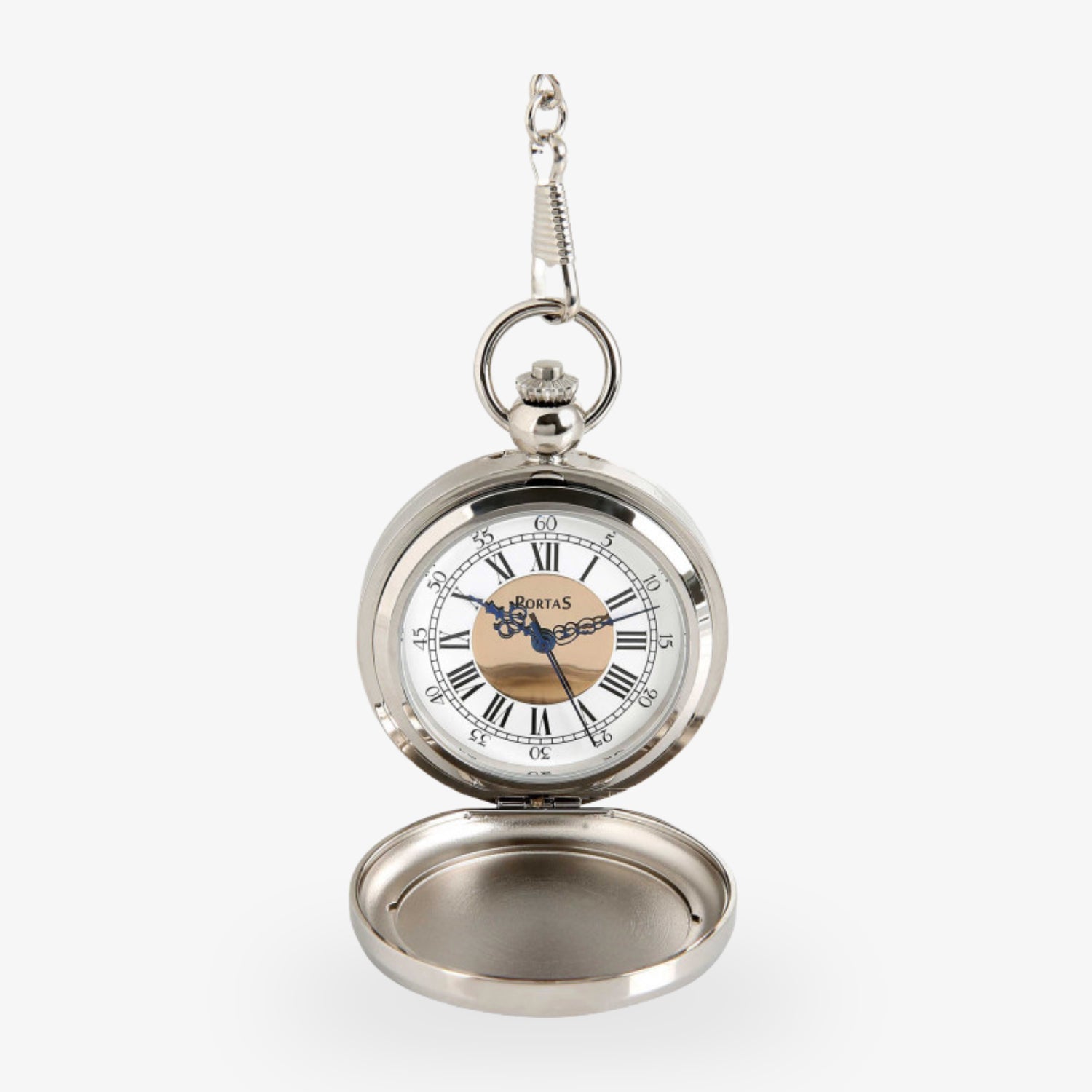 Orologio da tasca PS-T06-079 SG-s Dresden – cassa a carica manuale, bicolore e a molla