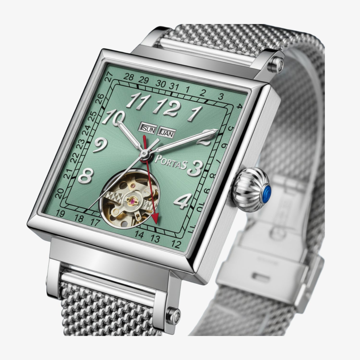 Automatikuhr PS81I-2L36-01SM-mintgreen «Hommage 1770»