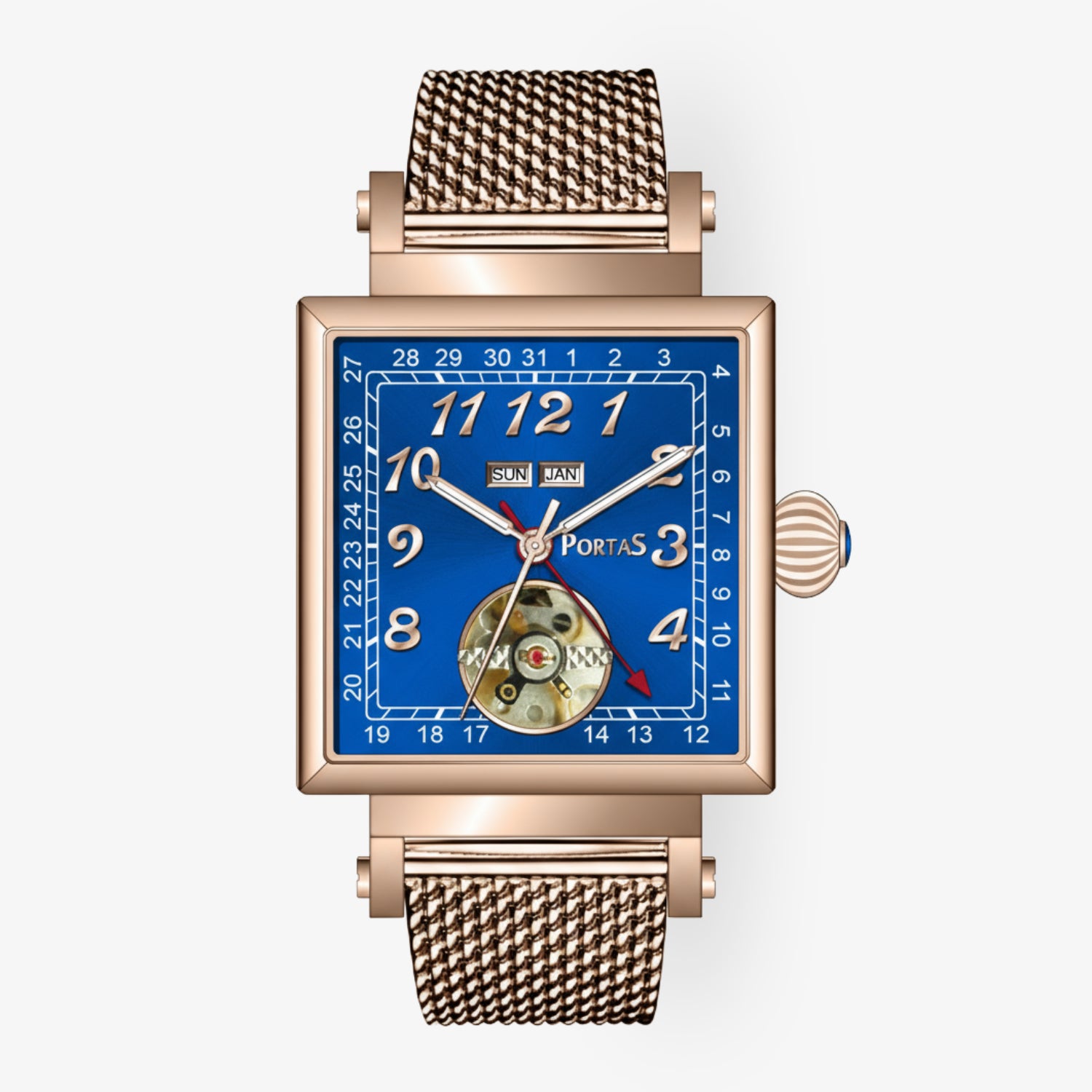 Automatikuhr PS81I-2L36-01RM-bl «Hommage 1770»