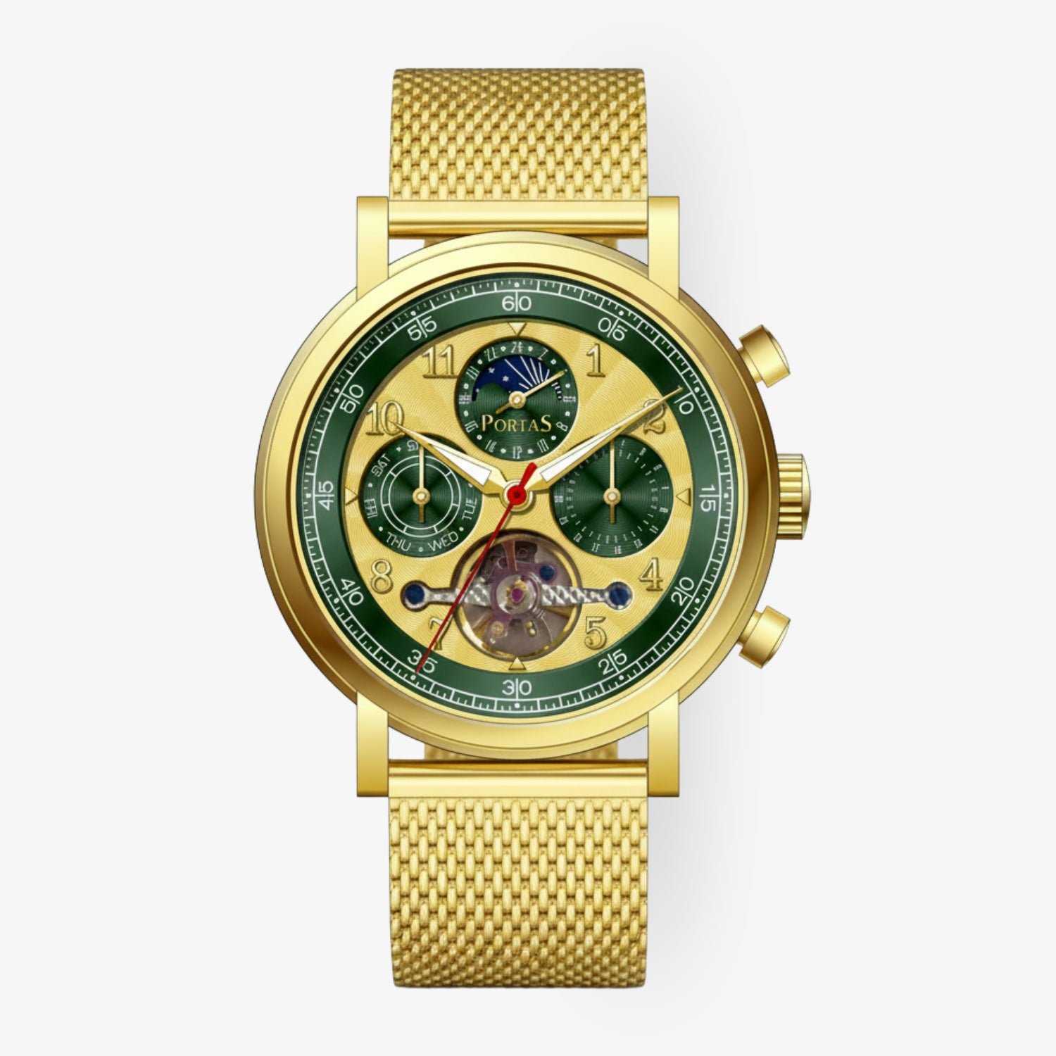 Automatikuhr PS42I-JHL06-01GM-go-gr «Hommage 1770»