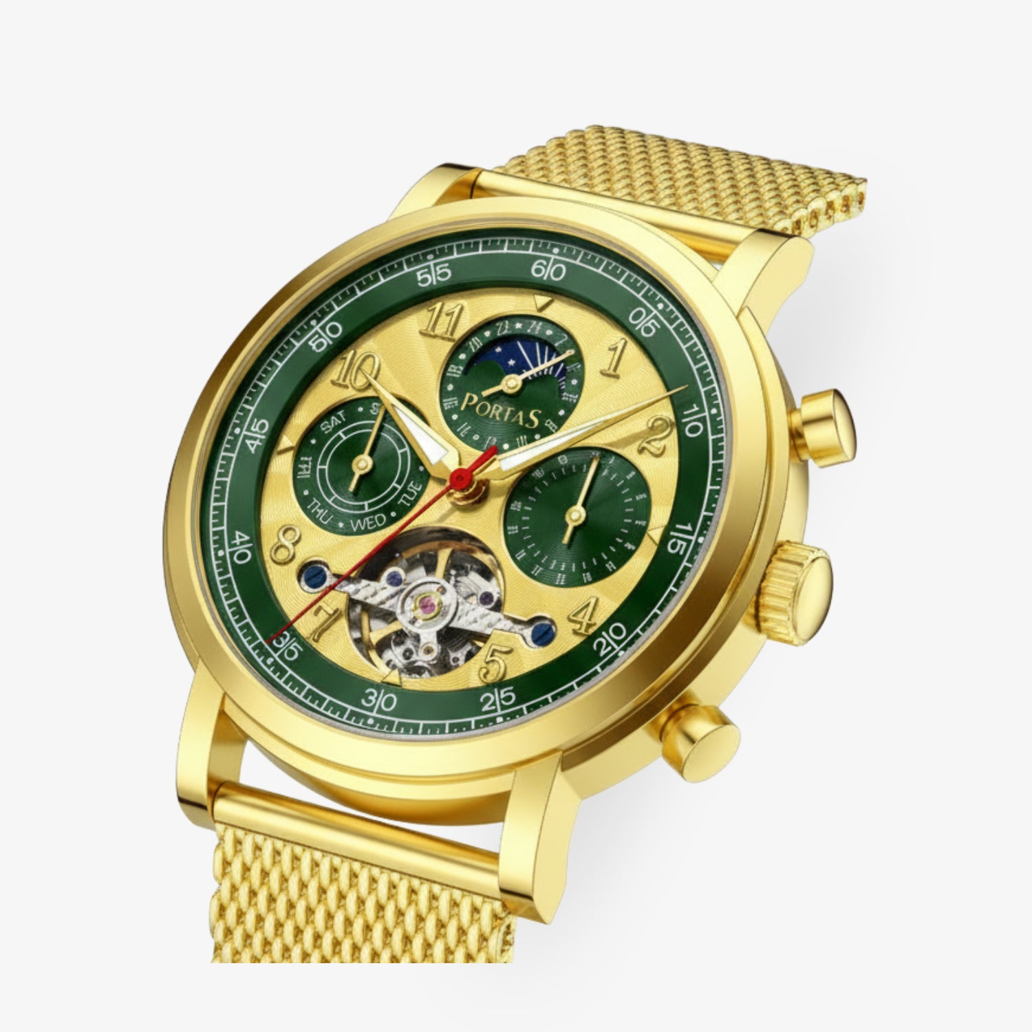 Automatikuhr PS42I-JHL06-01GM-go-gr «Hommage 1770»