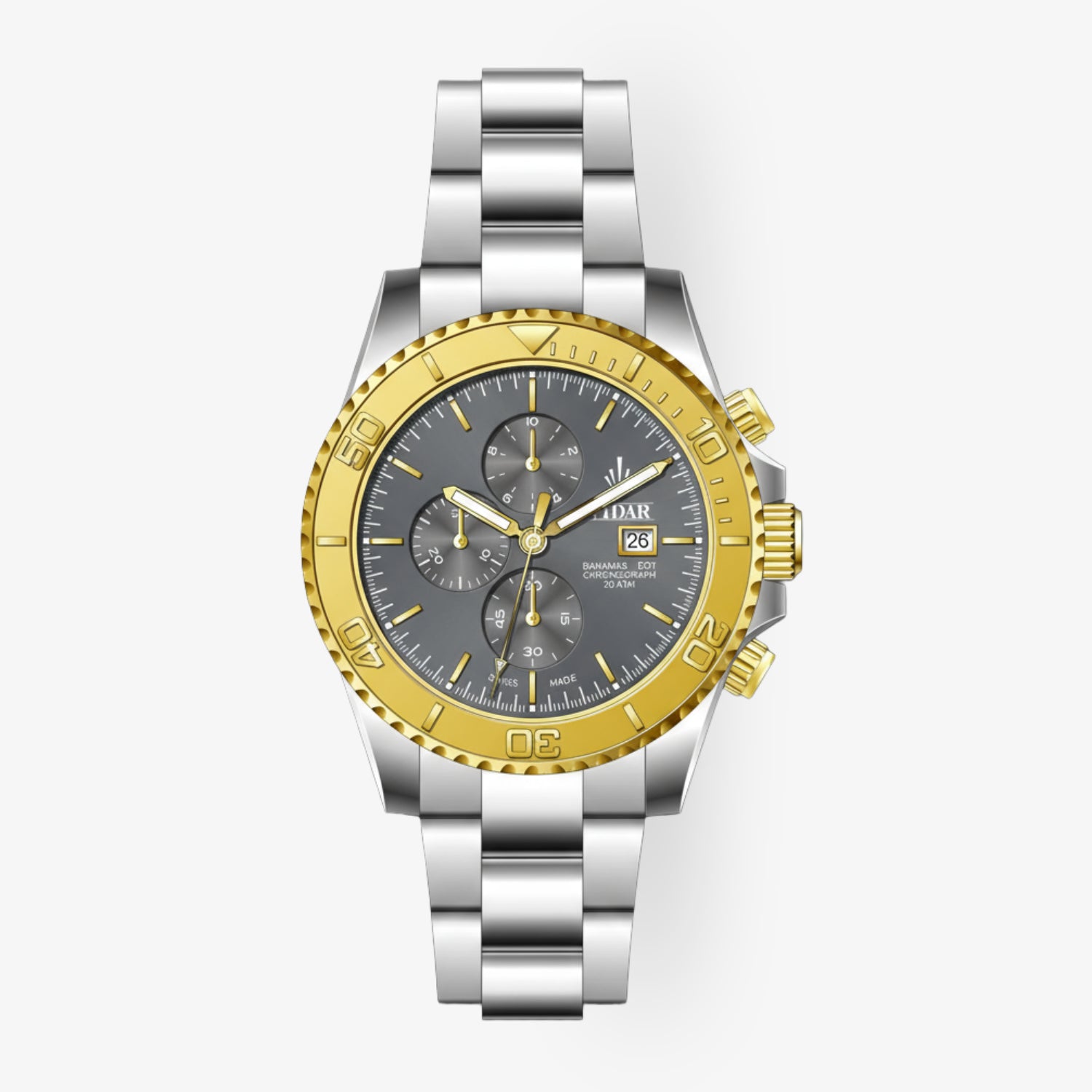 VR012-3540D-SG-gra «Swiss Made» Chronograph