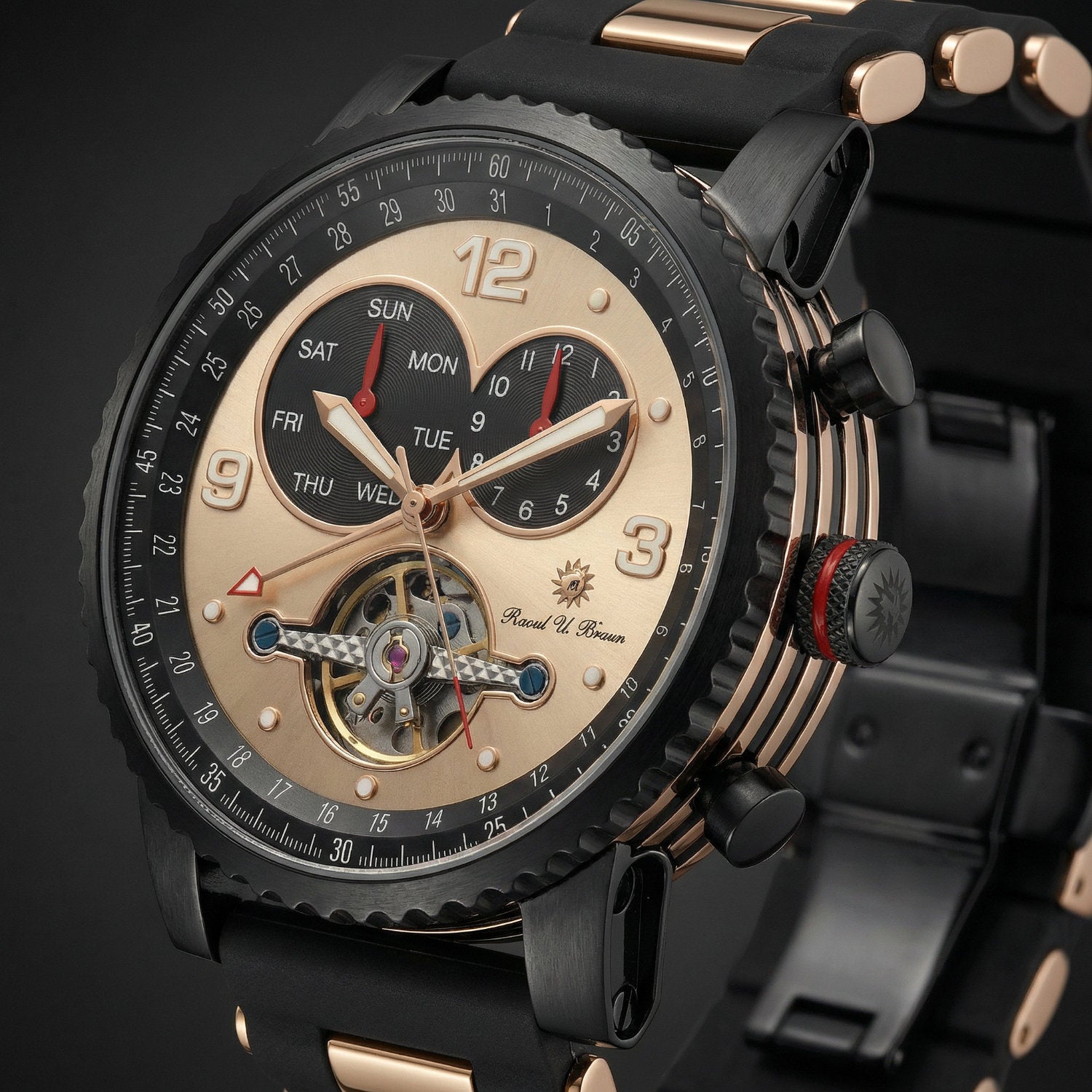 Automatikuhr RUB05-0051-RBK-ro-s