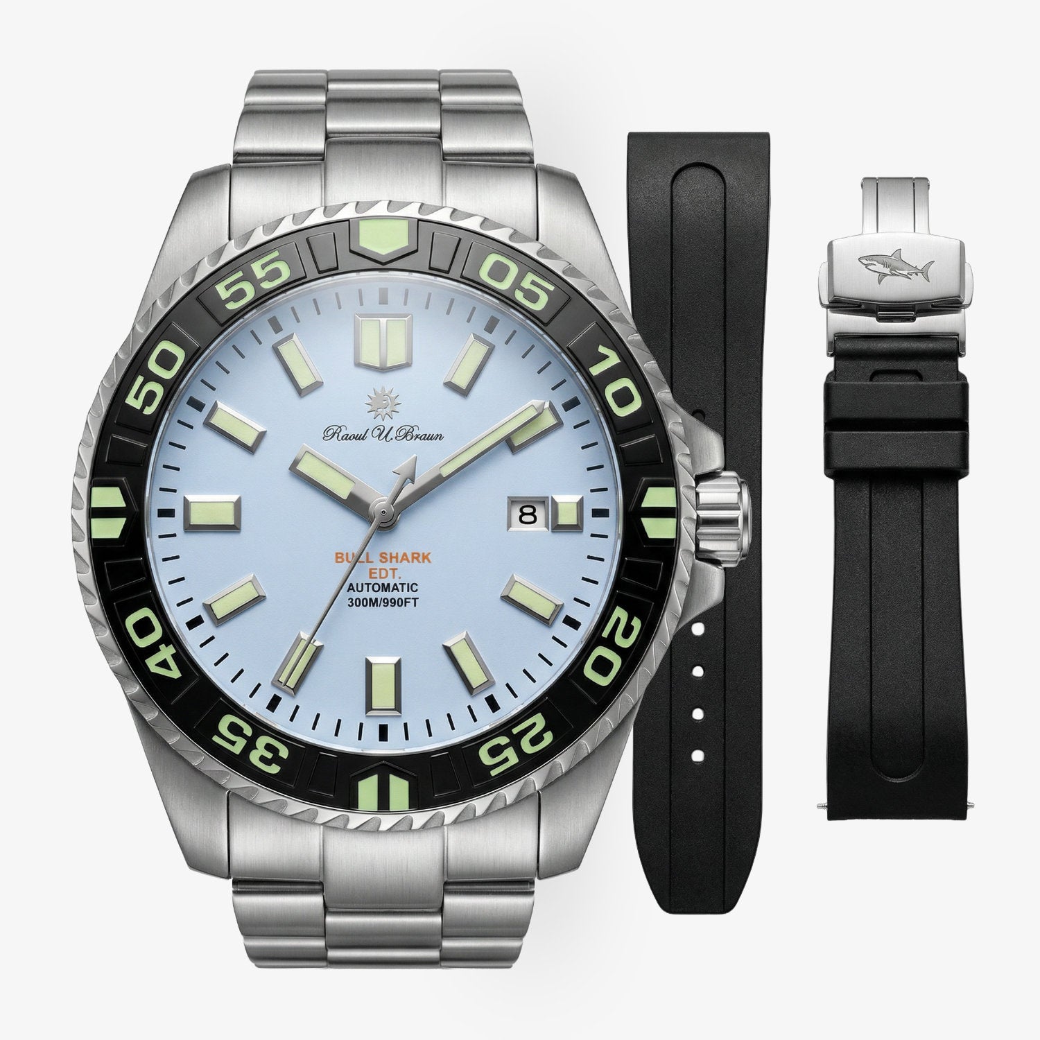 Automatikuhr RUB05-0575-SS-ebl «Bullshark»