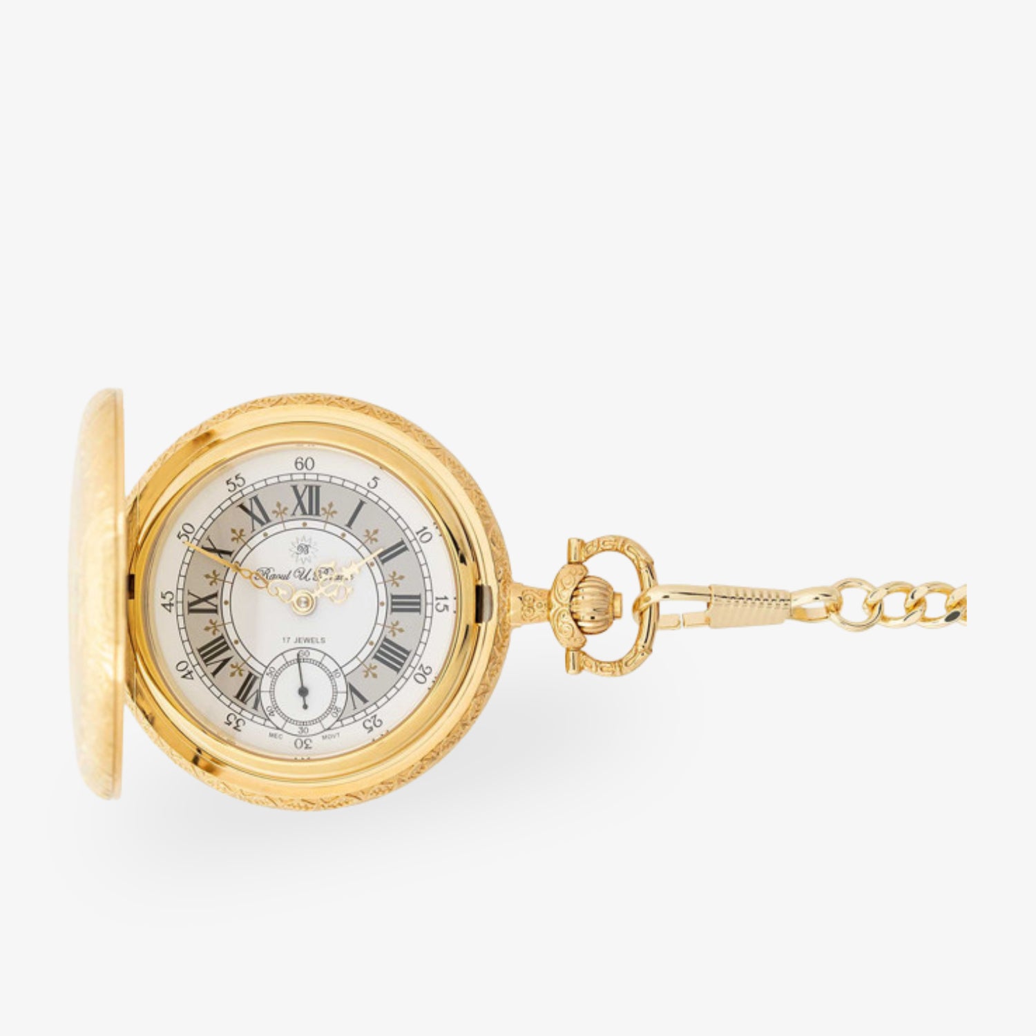 Taschenuhr RUB-T06-082-G-gra-w