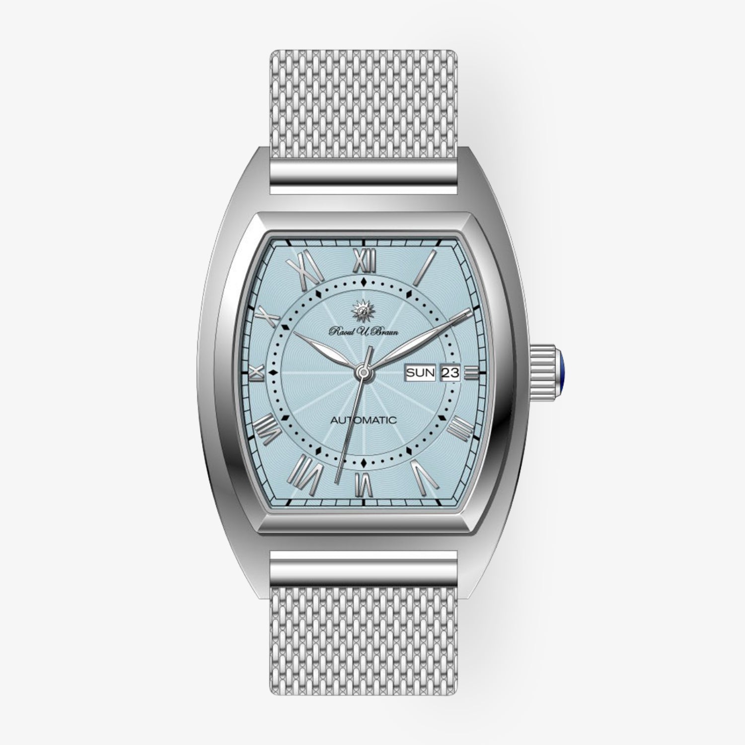 Raoul Braun Automatikuhr RUB05-0538A-SM-eisbl – Limited Edition