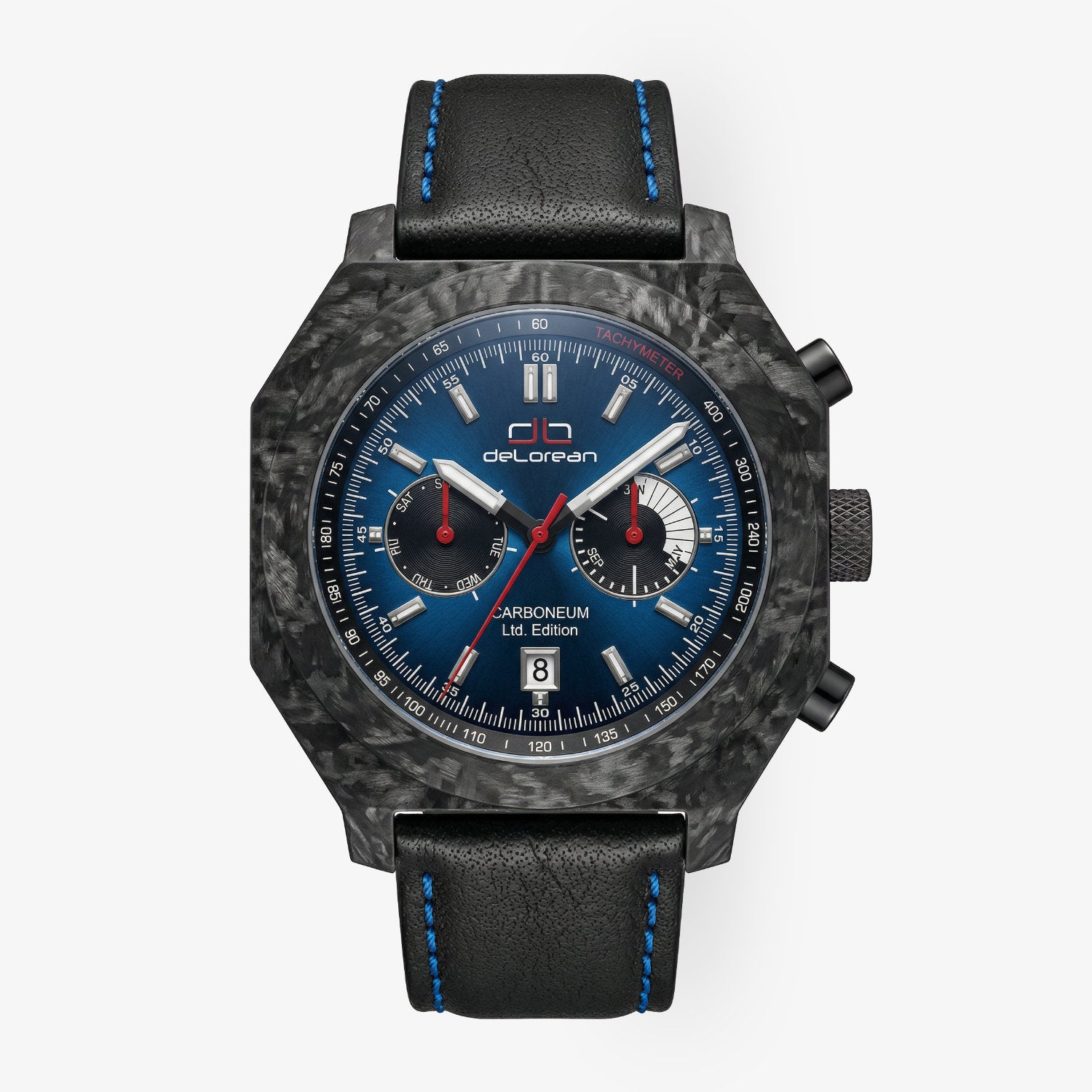 Automatikuhr DL05-1261-CL-bl Carboneum