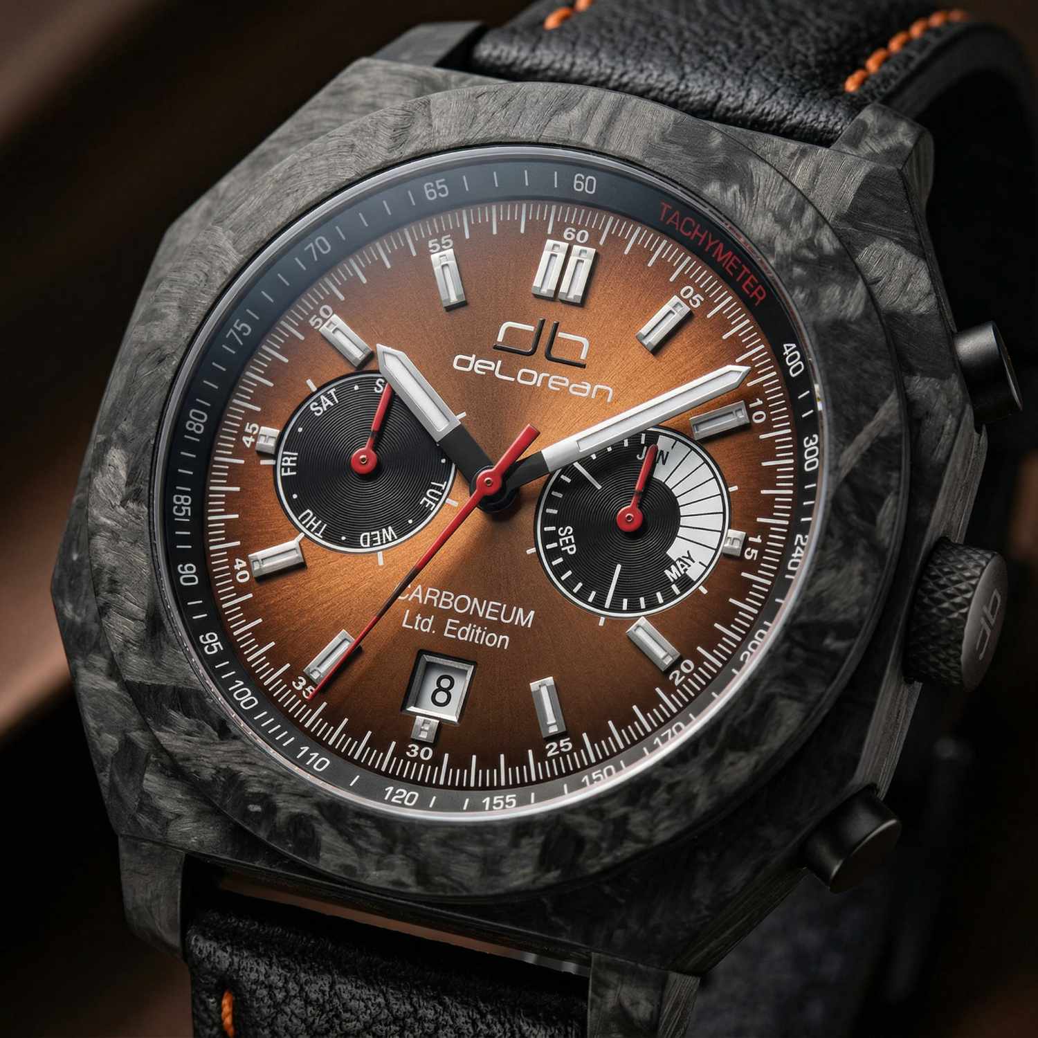 Automatikuhr DL05-1261-CL-dor Carboneum