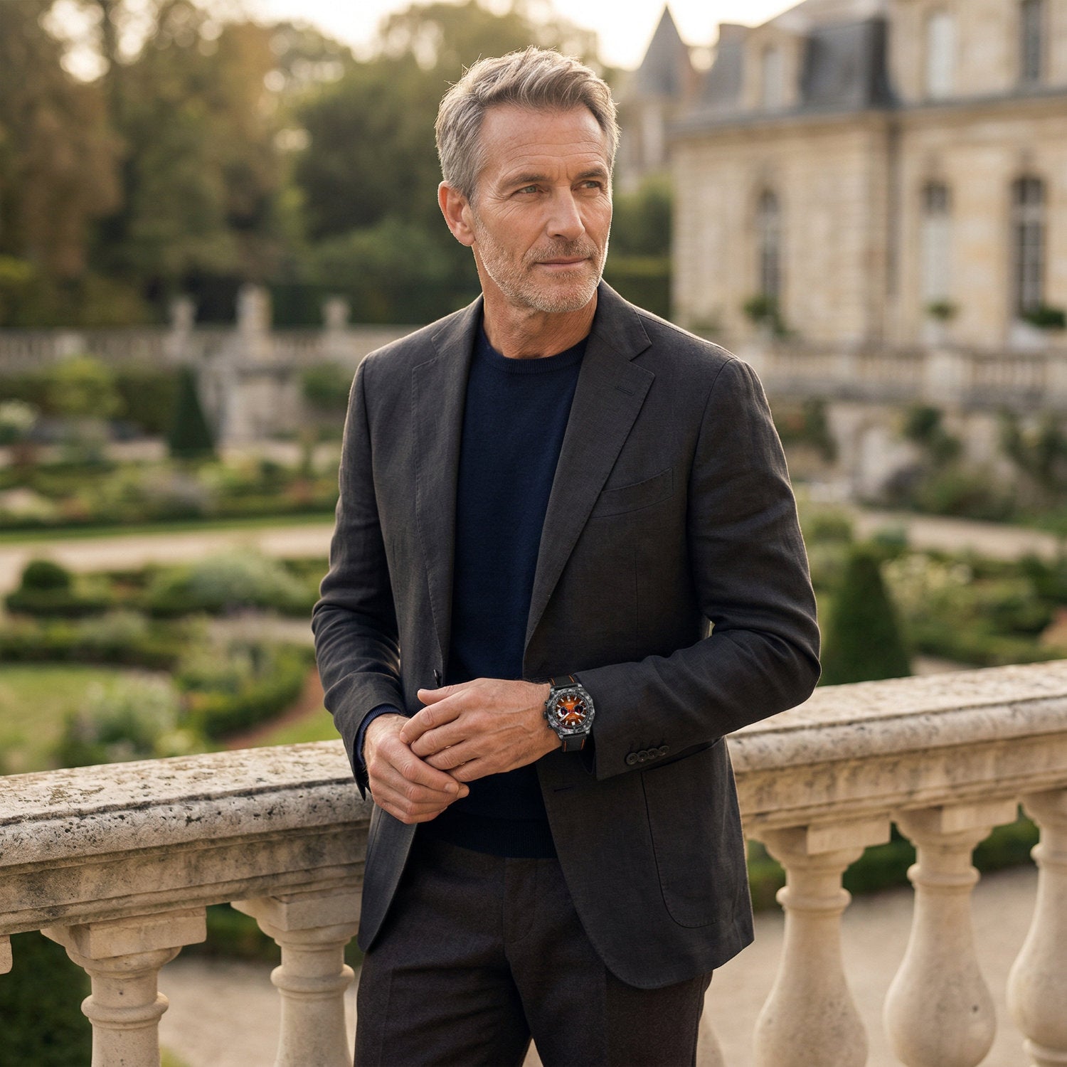 Automatikuhr DL05-1261-CL-dor Carboneum