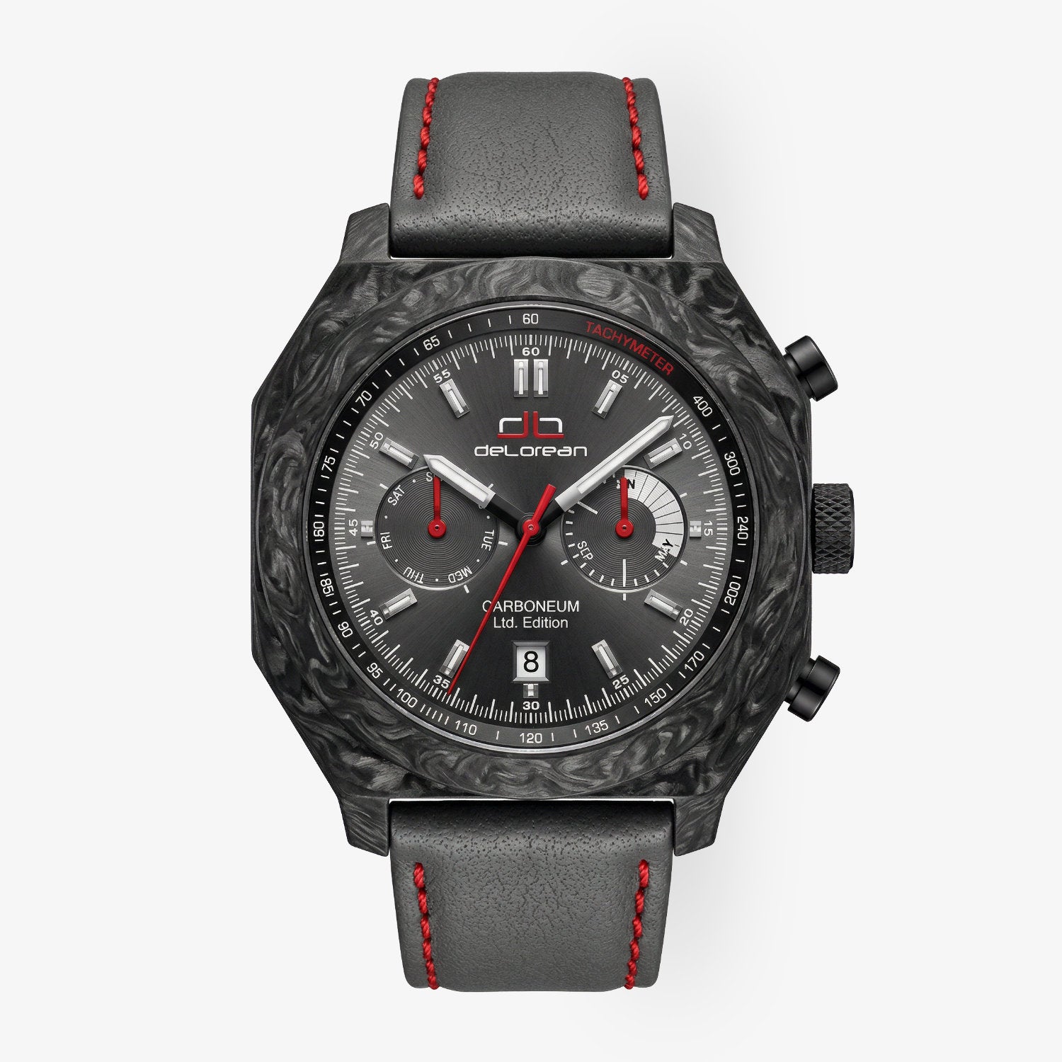 Automatikuhr DL05-1261-CL-gra Carboneum