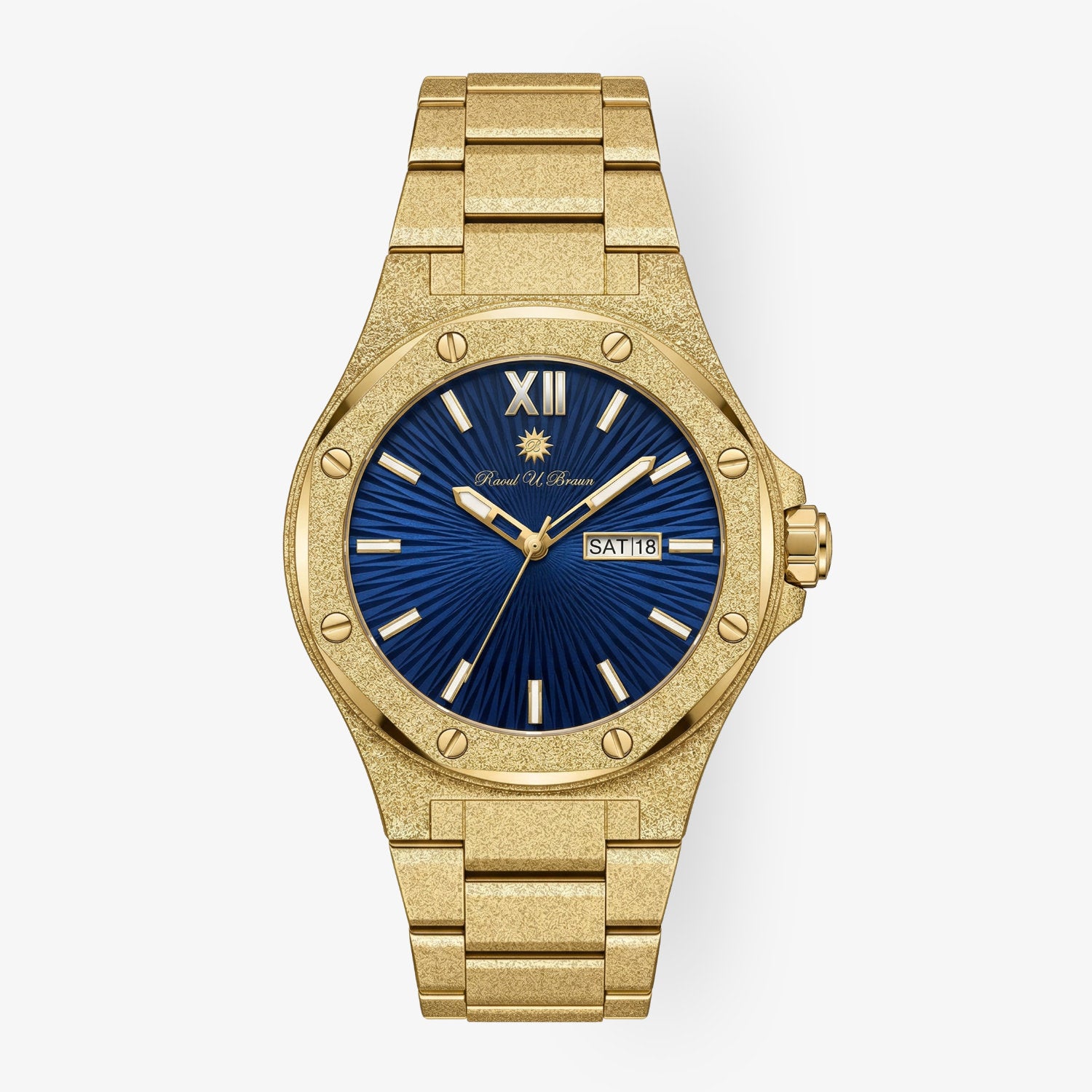 Automatikuhr RUB05-0592-GG-bl