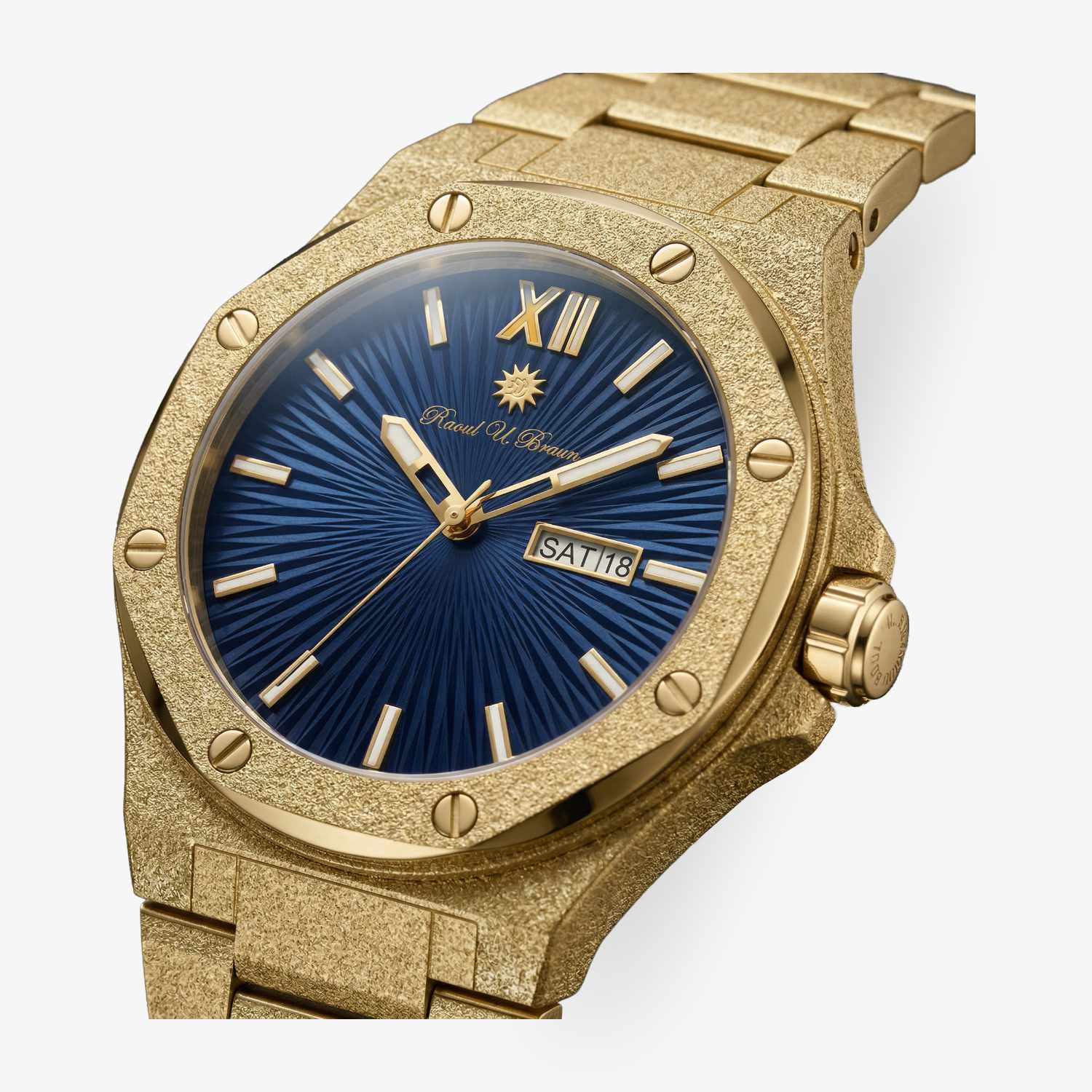 Automatikuhr RUB05-0592-GG-bl