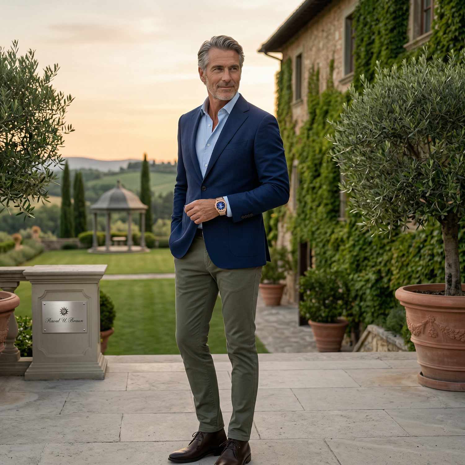 Automatikuhr RUB05-0578-RM-bl