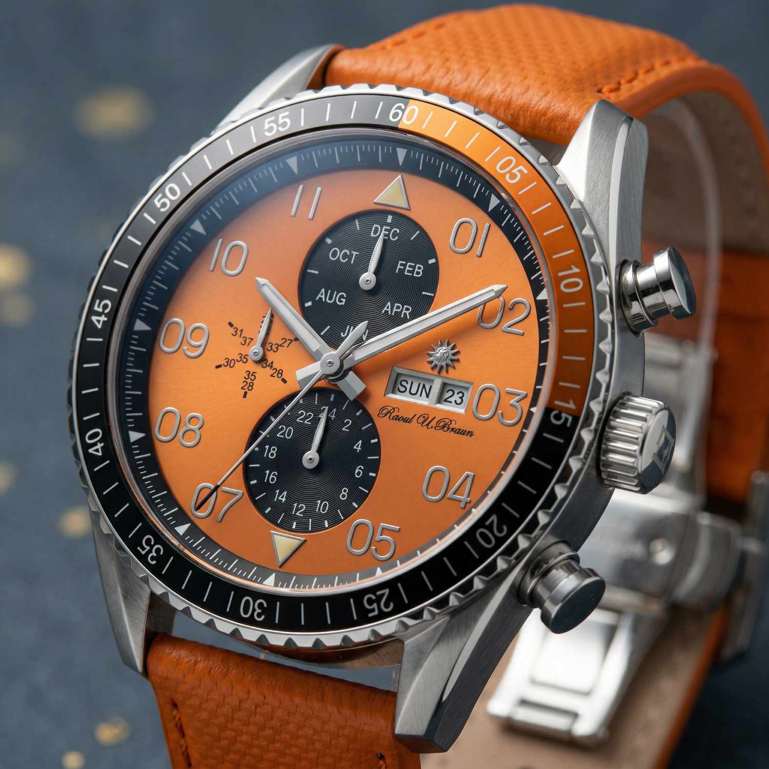 Automatikuhr RUB05-0224L-SL-or-s