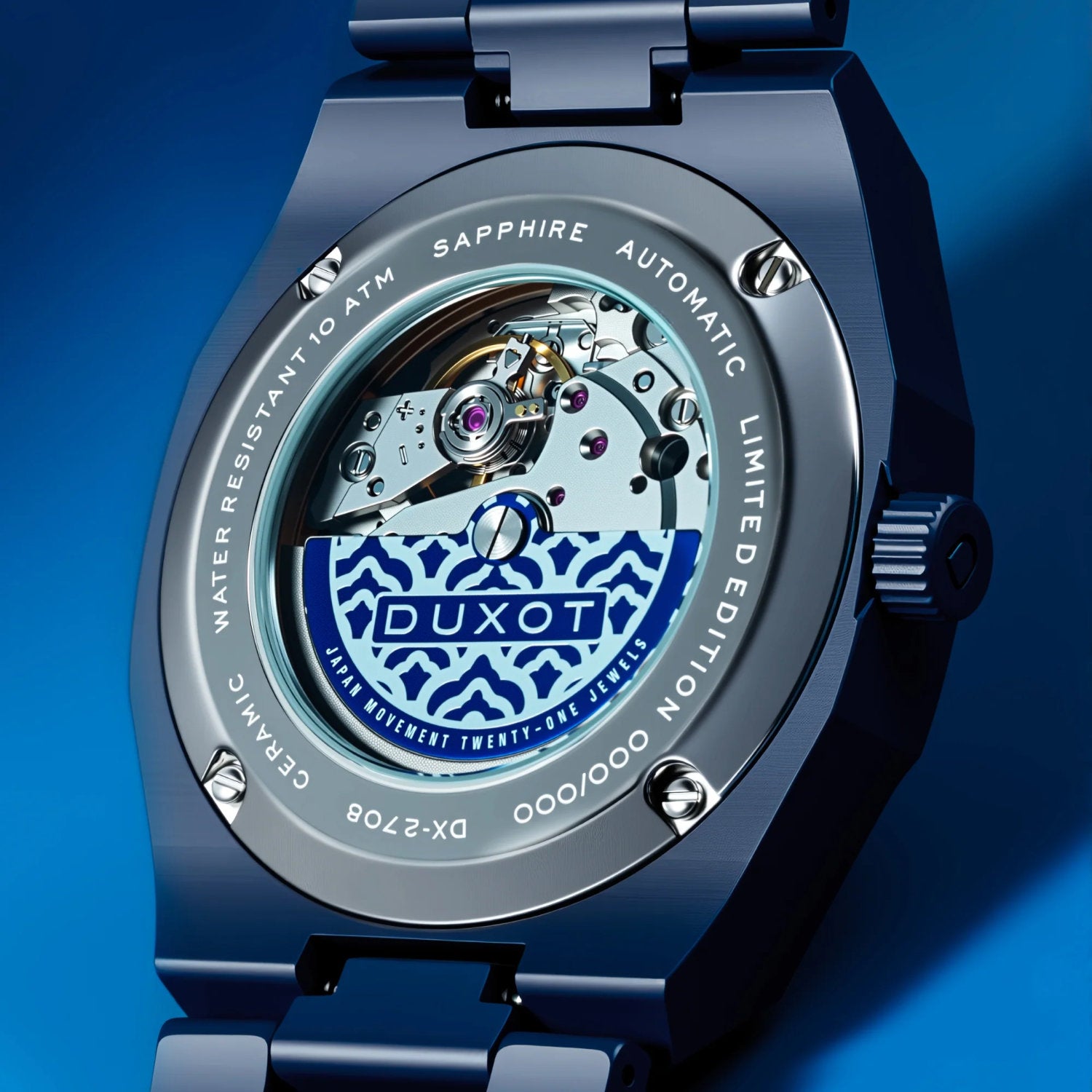 Automatikuhr PAMPLONA Ceramic Automatic DX-2078-22
