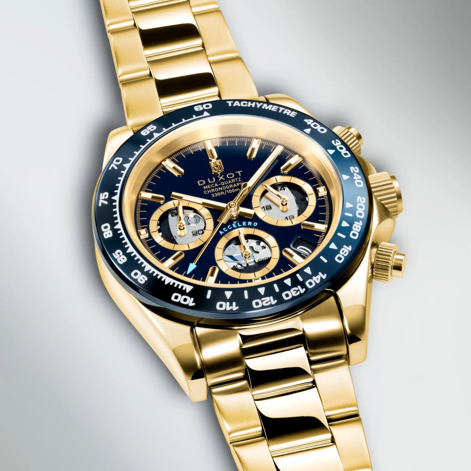 Chronographenwerk ACCELERO Chronograph Compax Skeleton Edition DX-2065-FF