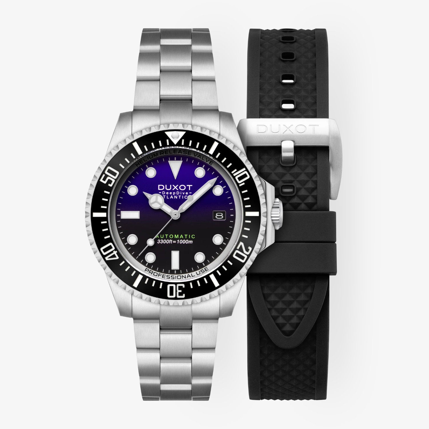 Atlantica Deep Dive Automatikuhr DX-2066-66 «Blackberry» Limited Edition