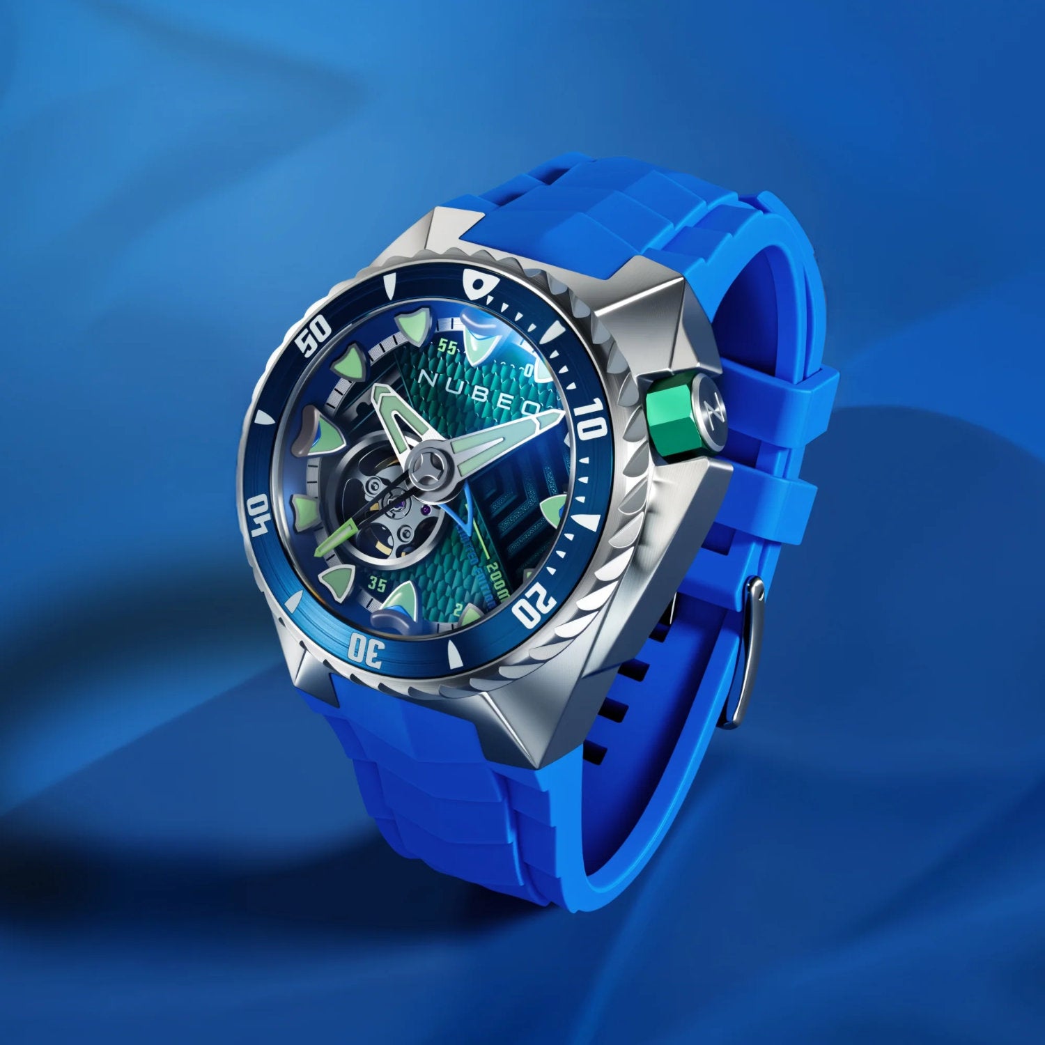 Automatikuhr NB-6136-02 «Apex Blue» Limited Edition