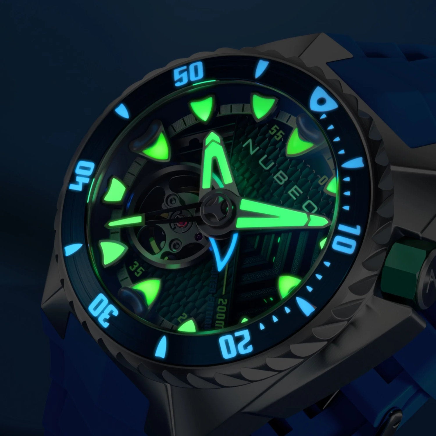 Automatikuhr NB-6136-02 «Apex Blue» Limited Edition