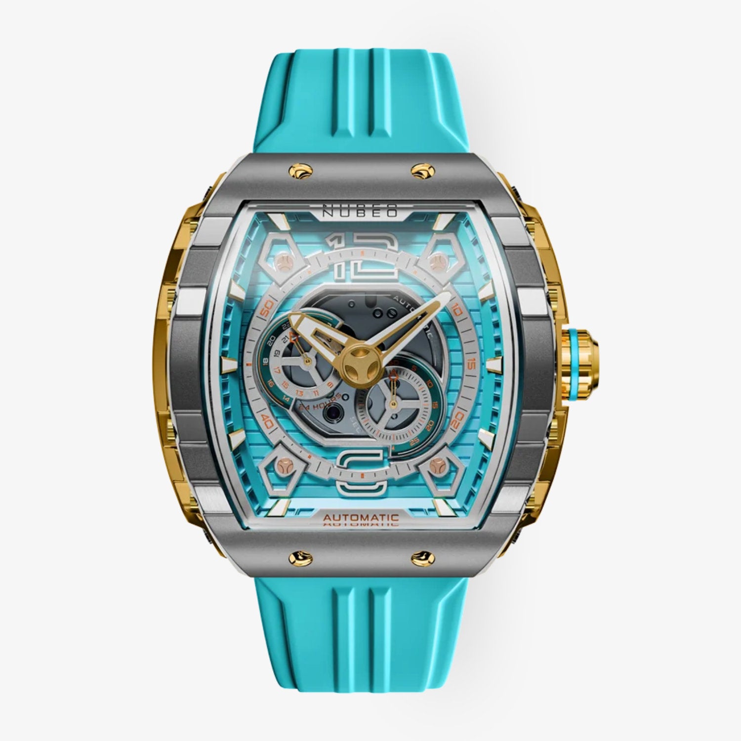 Automatikuhr NB-6087-04 "City Blue"