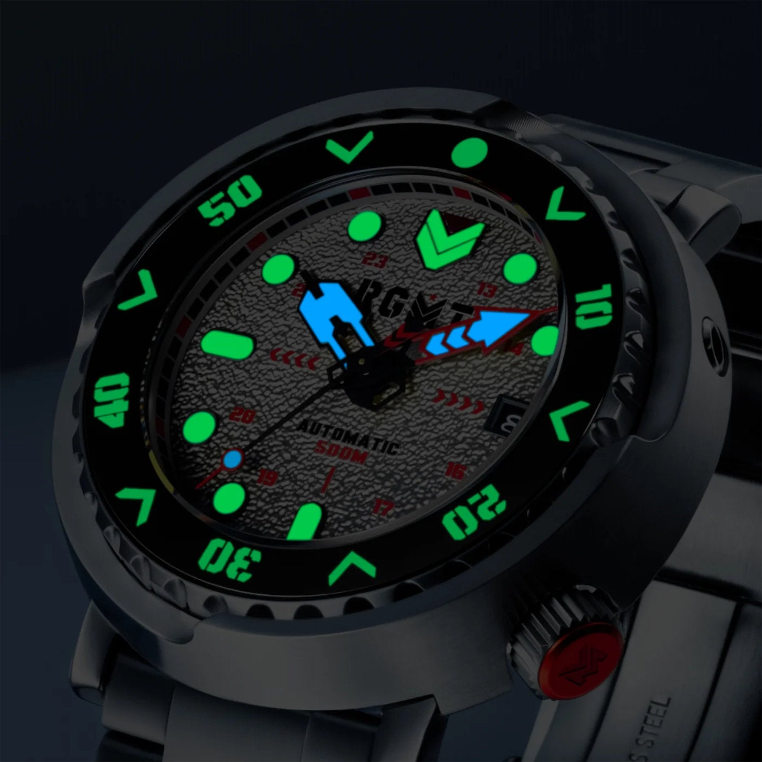 Automatikuhr RG-8068-44 «Ashen Assault»