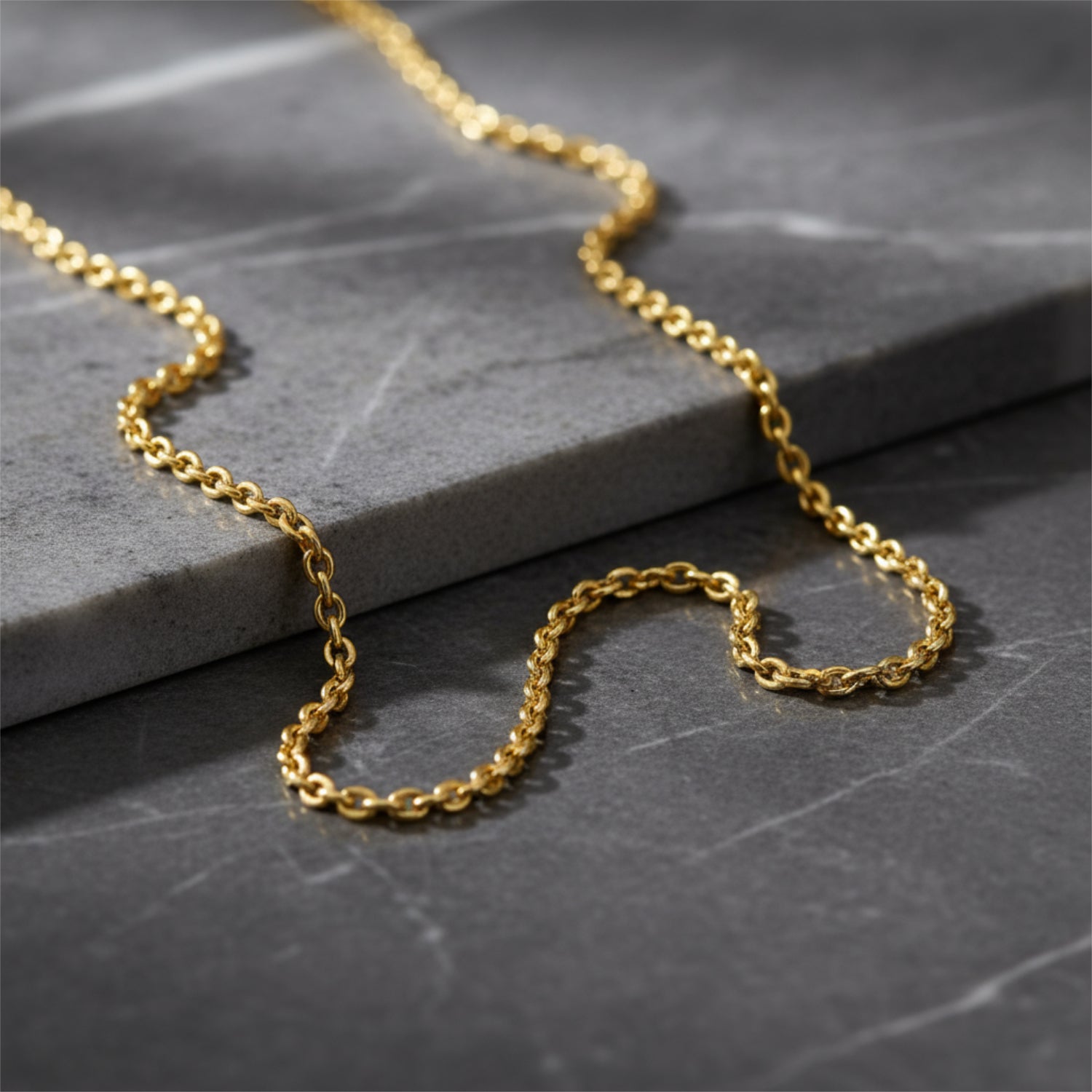 Ankerkette Golden Flex Chain – 585er Gelbgold, ca. 2,0 g