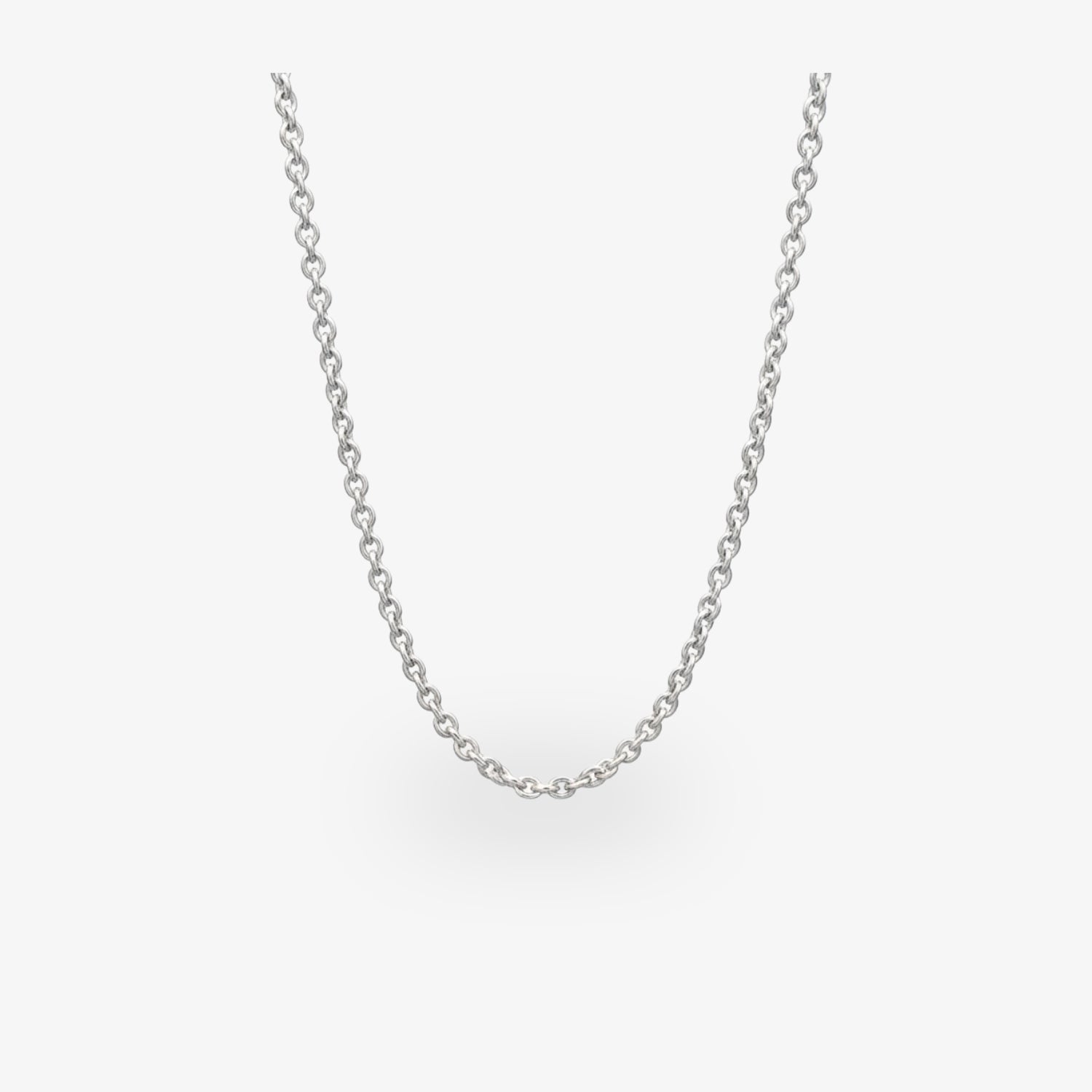 Ankerkette Silver Flex Chain – 585er Weissgold, ca. 2,5 g