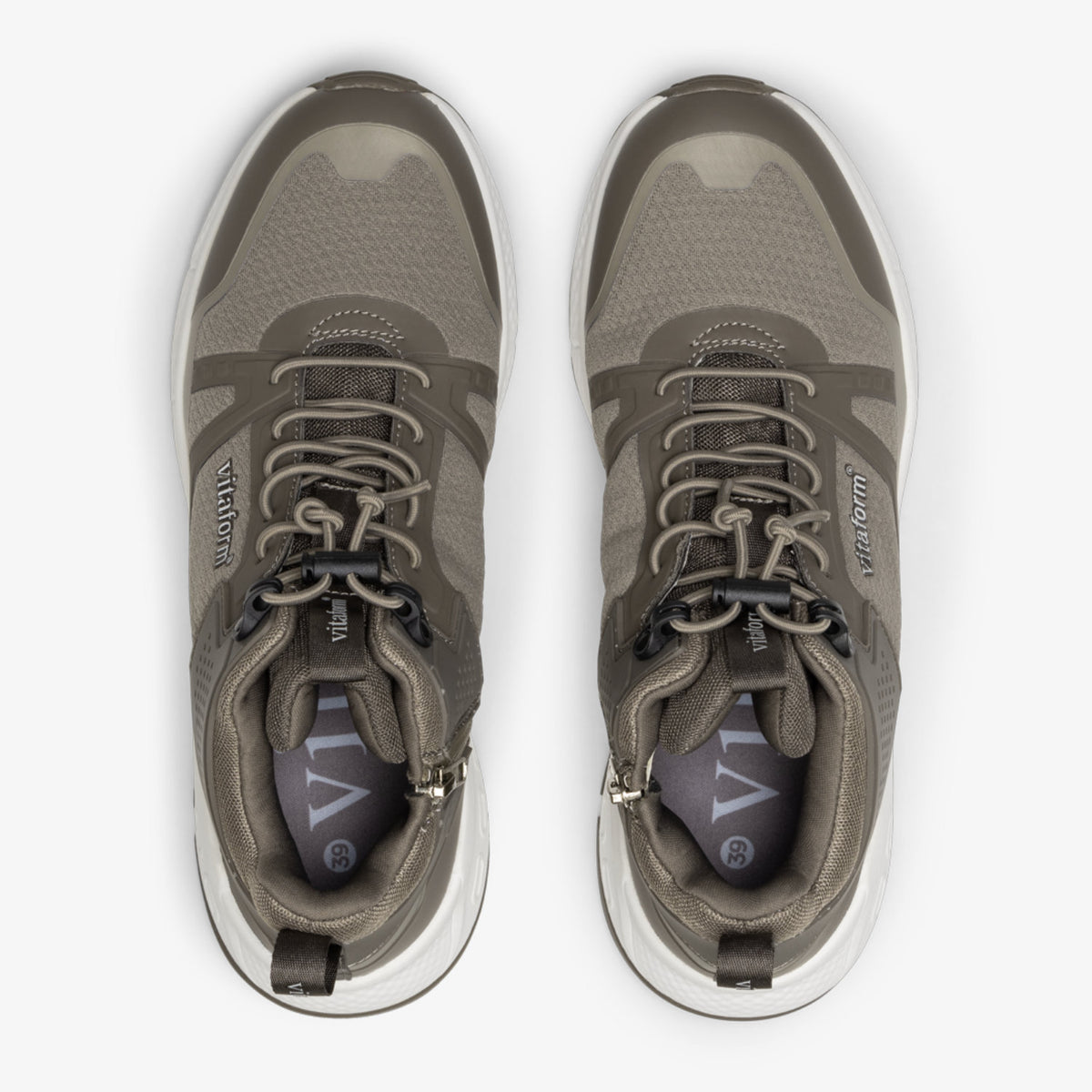 VITAFORM Trekkingschuh Titlis in Dunkeltaupe – Ansicht 4