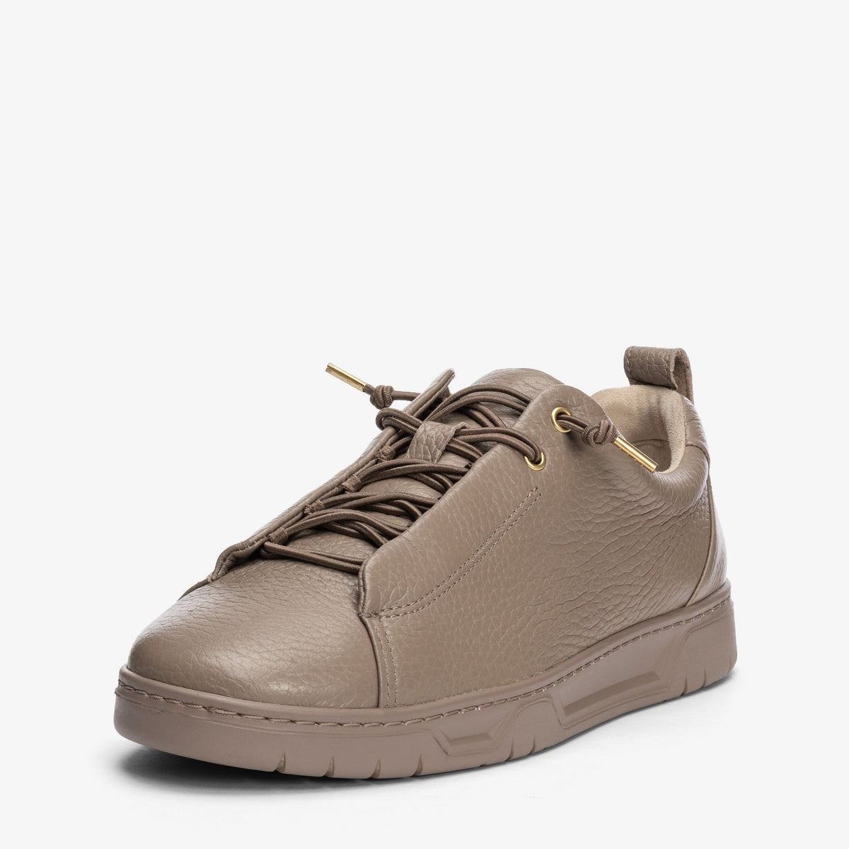 VITAFORM Sneaker Hirschleder Corvatsch in Taupe – Produktbild