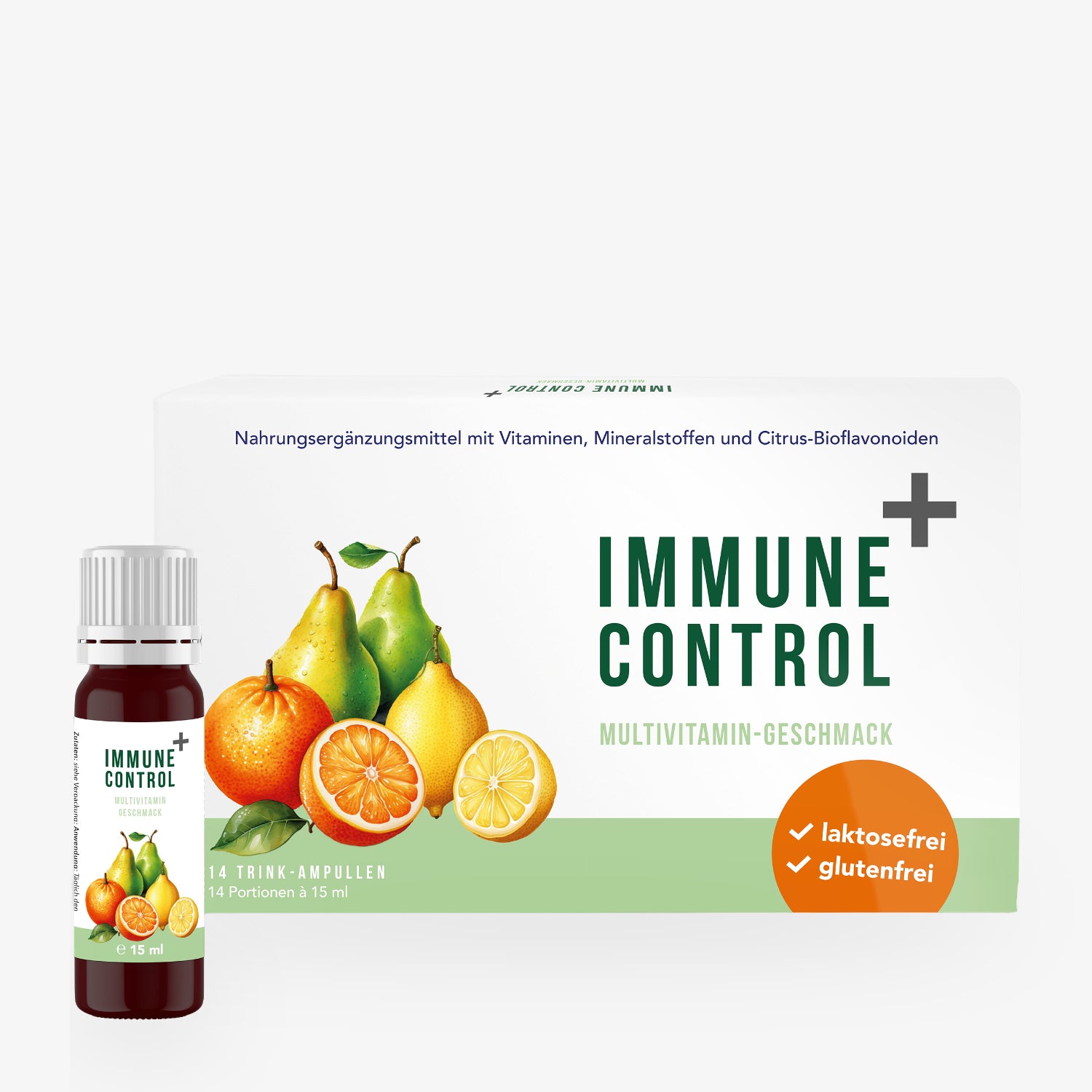 Immune Control + Trinkampullen – jeweils 15 ml