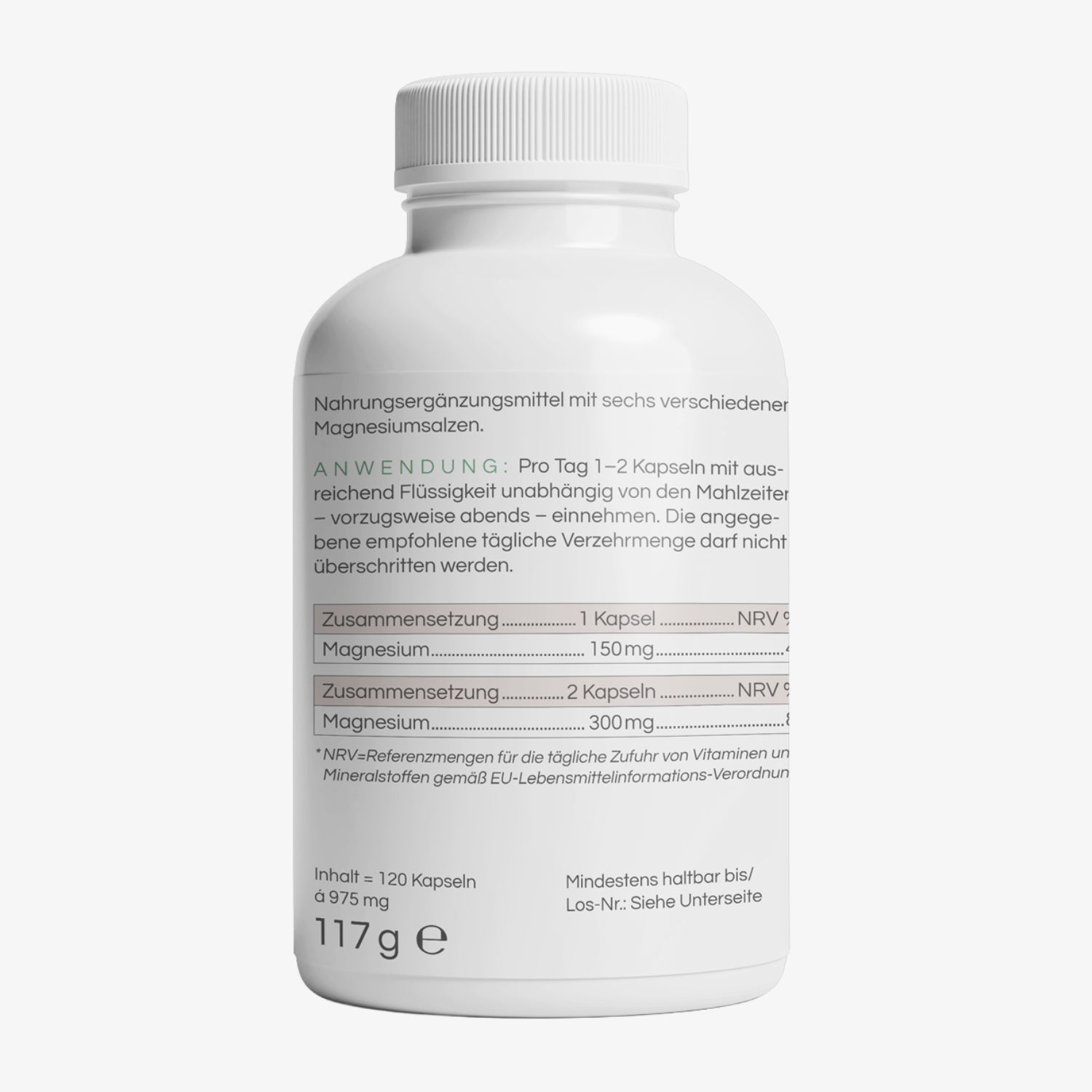M6 SYNERGY MAGNESIUM – 120 Kapseln