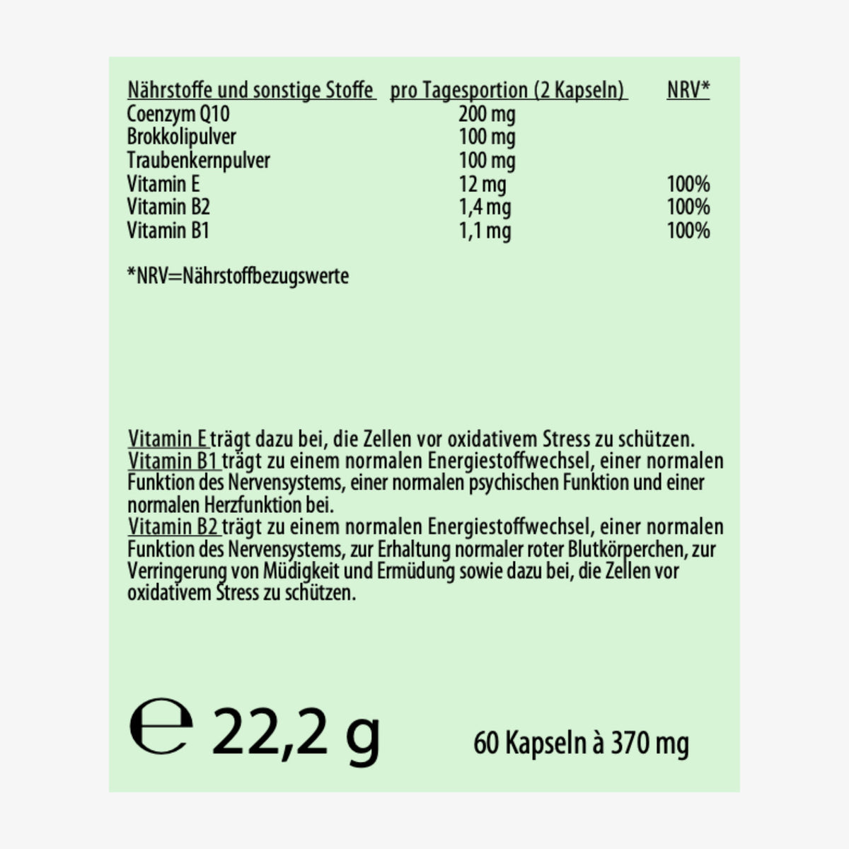Q10 Power – 60 gélules