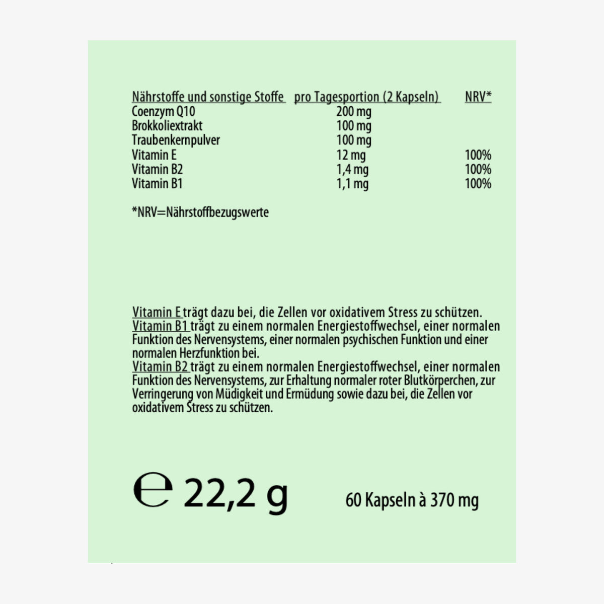 Q10 Power – 60 Kapseln