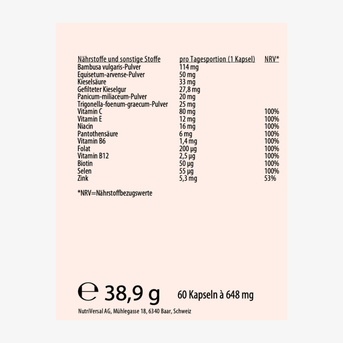 Silicio 4 – 60 Capsule di silicio