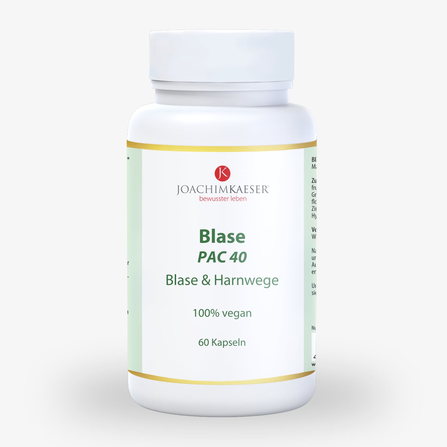 Blase PAC 40 – Blase & Harnwege – 60 Kapseln