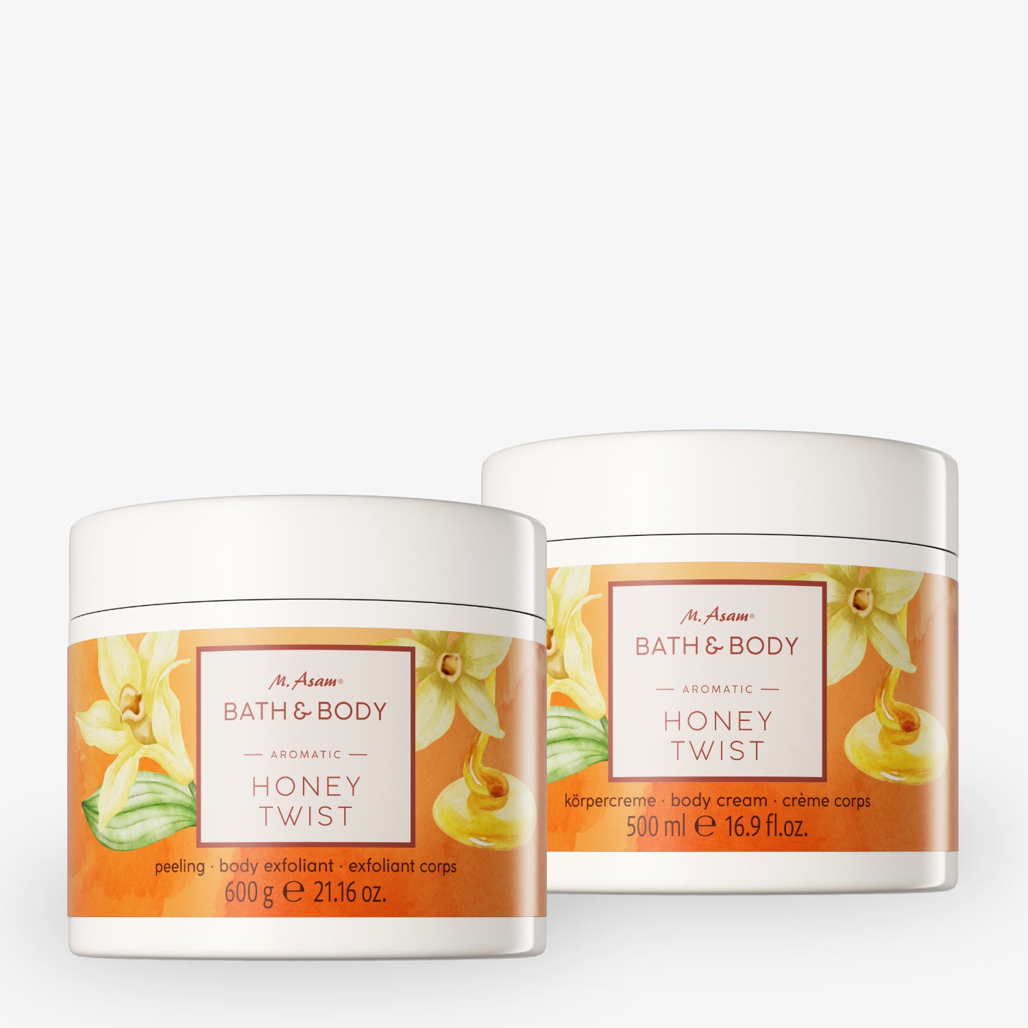 BATH & BODY HONEY TWIST Set – Peeling & Body Cream