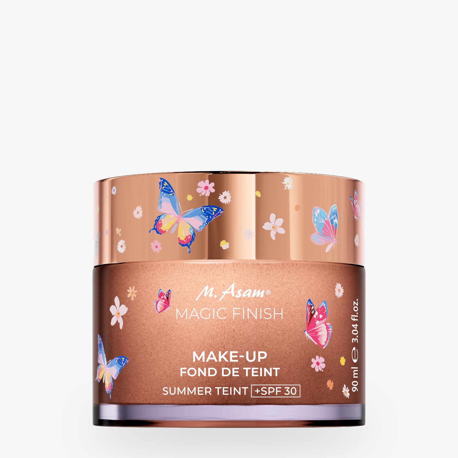 Mousse de maquillage Magic Finish Summer Teint SPF 30 – pack de deux