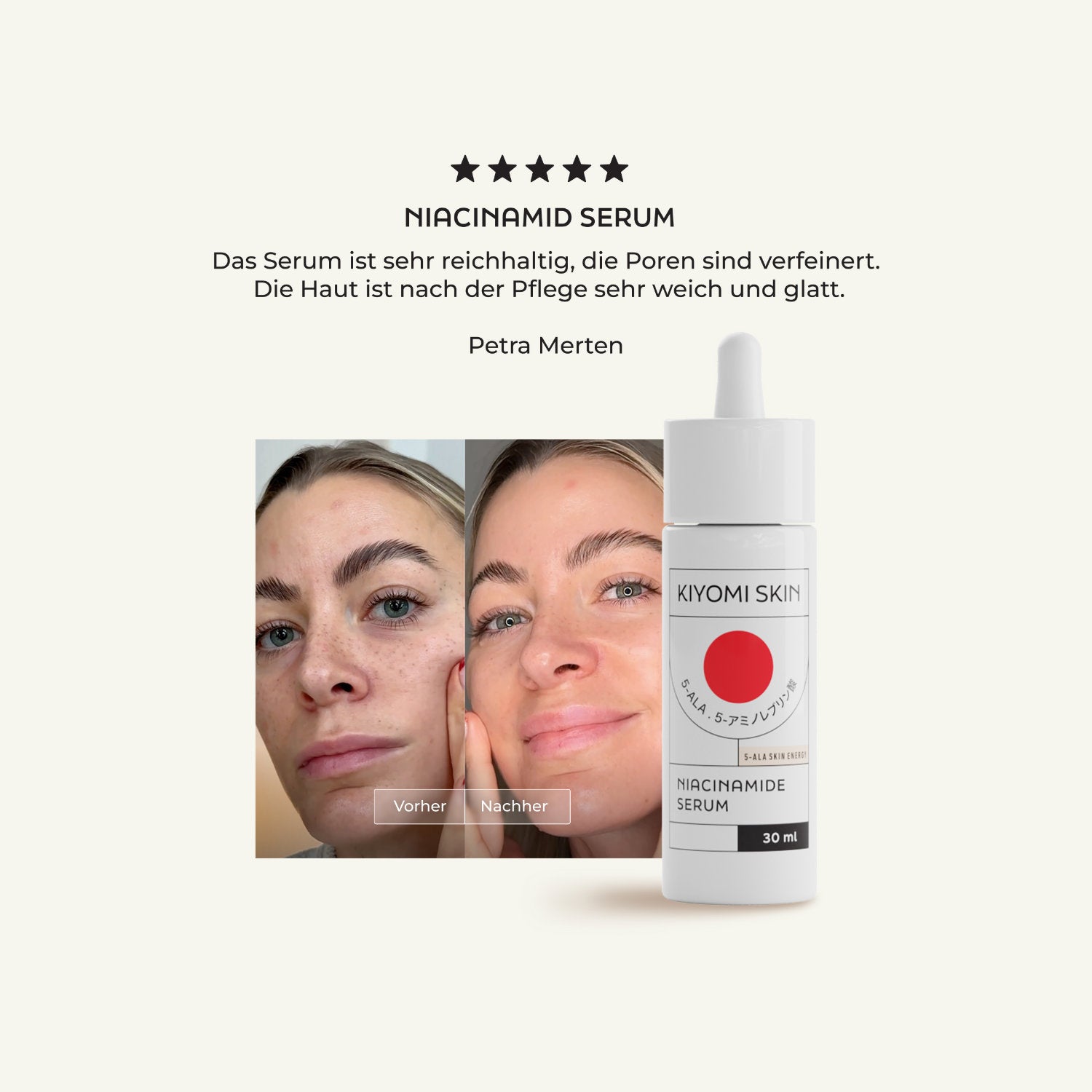 Sérum Niacinamide – Affine les pores - 30 ml