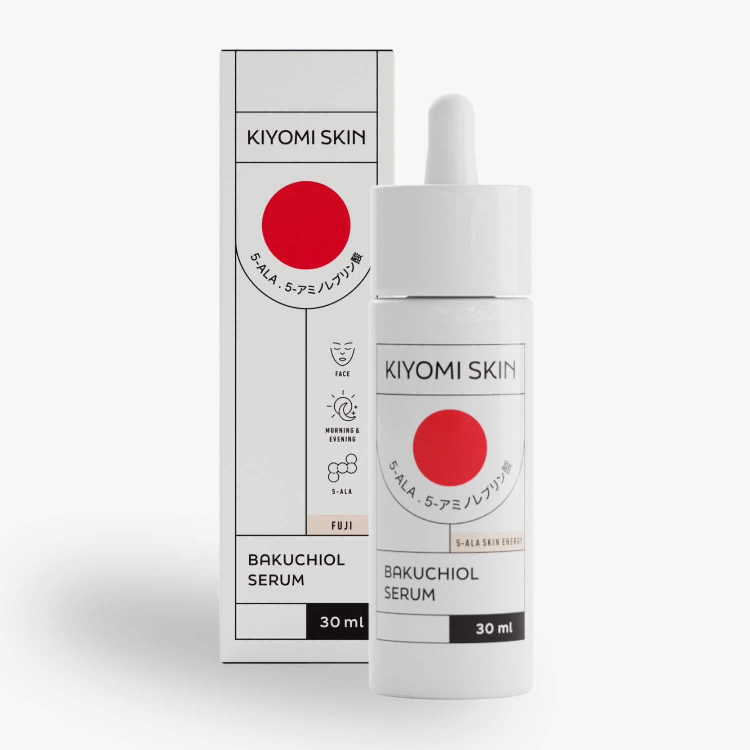 Bakuchiol Serum – Sanftes Anti-Aging Serum für sensible Haut, 30 ml von Kiyomi Skin